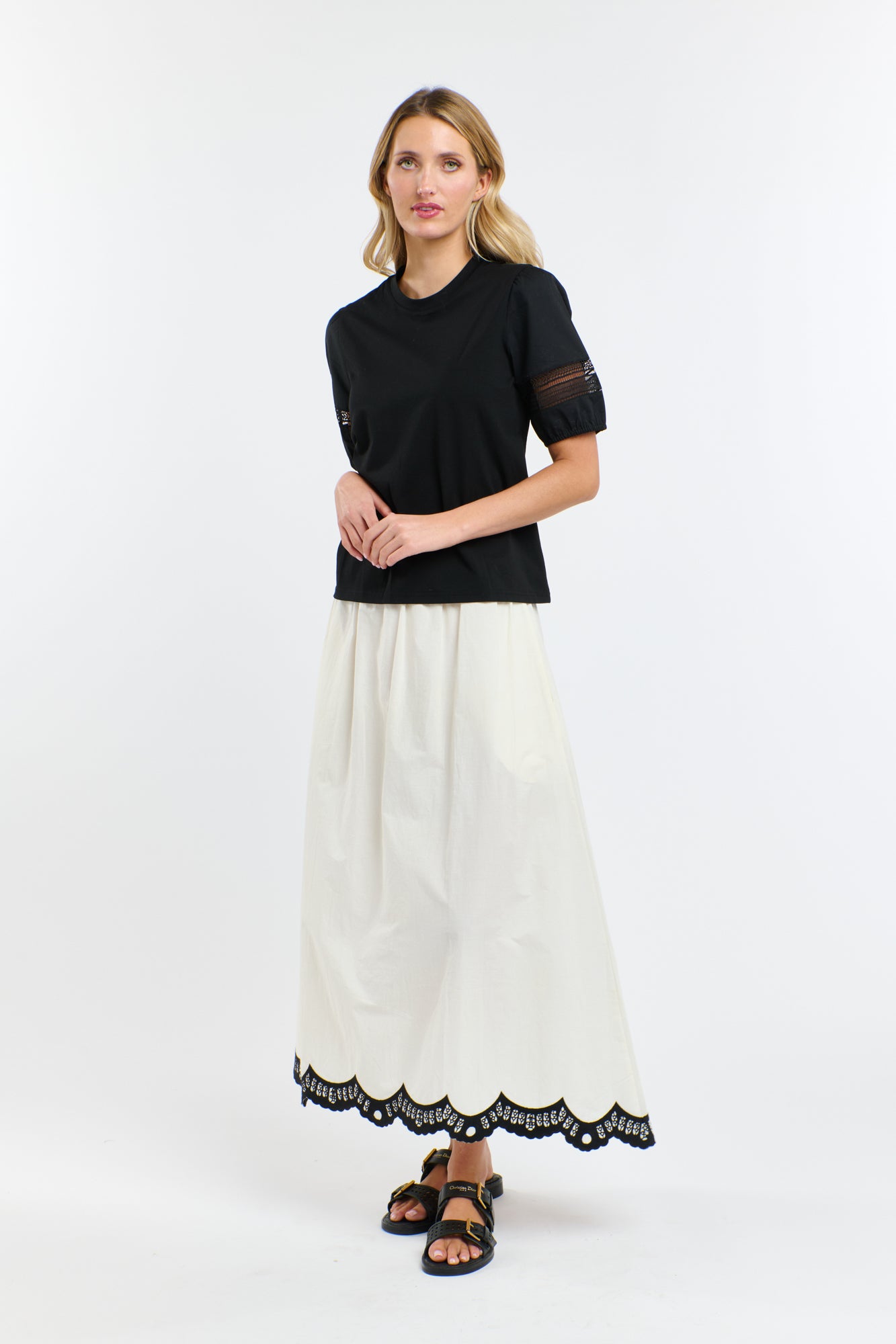 ALEX COTTON SLEEVE TEE