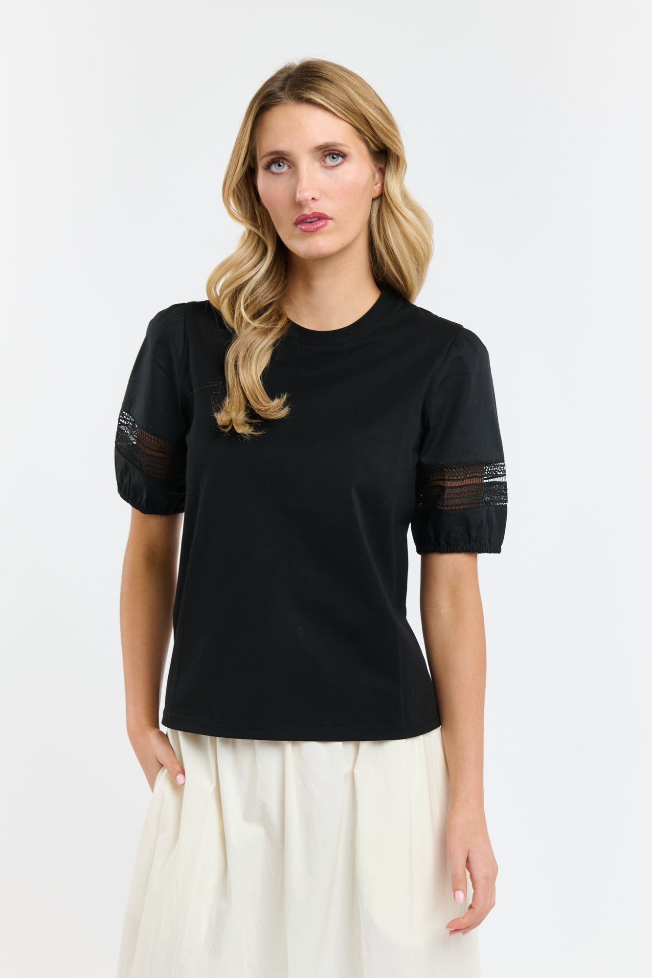 ALEX COTTON SLEEVE TEE