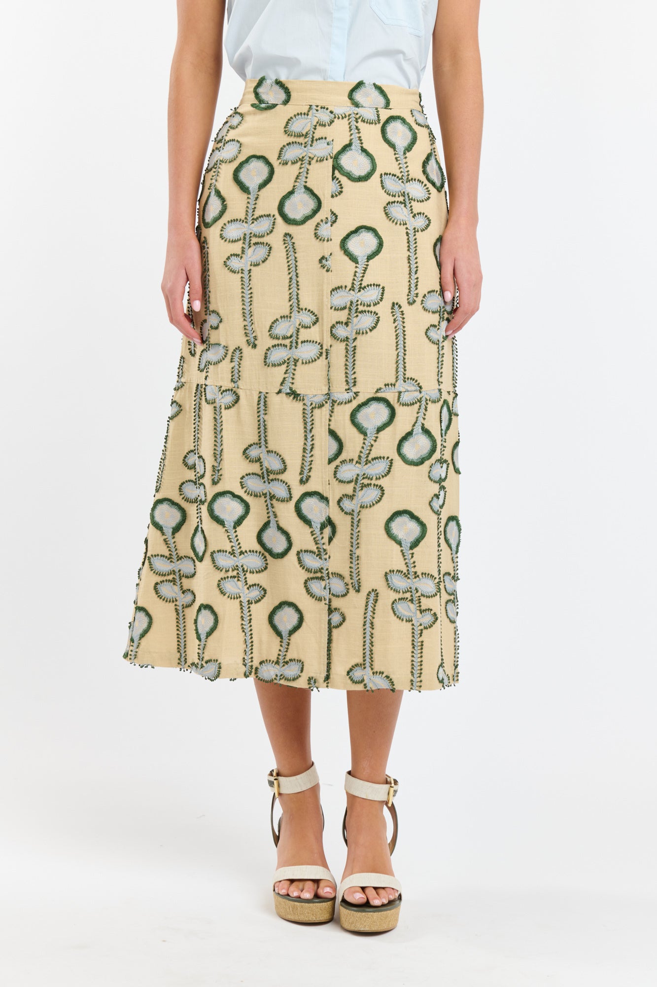 EDEN EMBROIDERED SKIRT