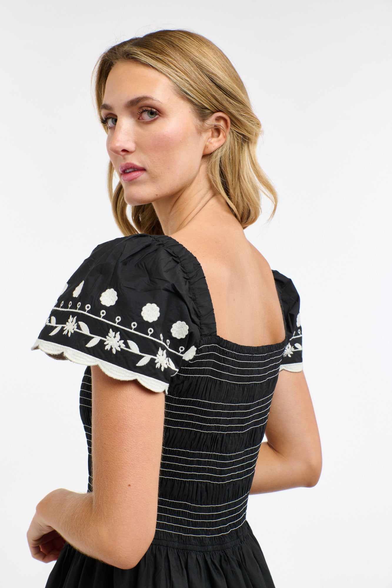 MARNI EMBROIDERED DRESS