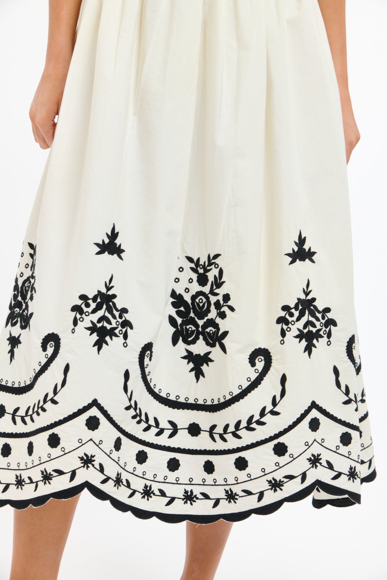MARNI EMBROIDERED DRESS