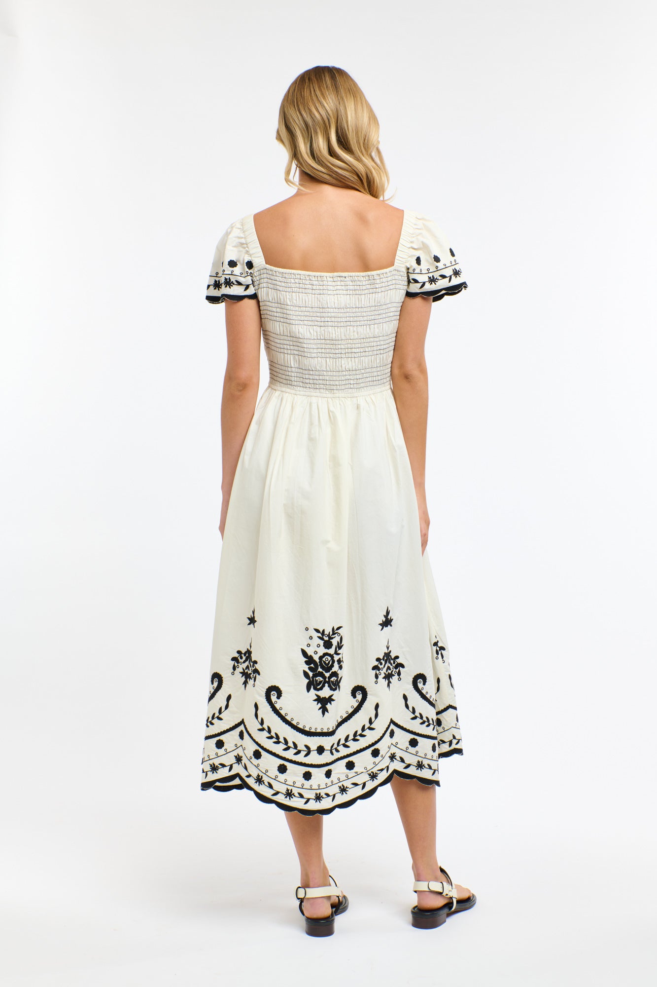 MARNI EMBROIDERED DRESS