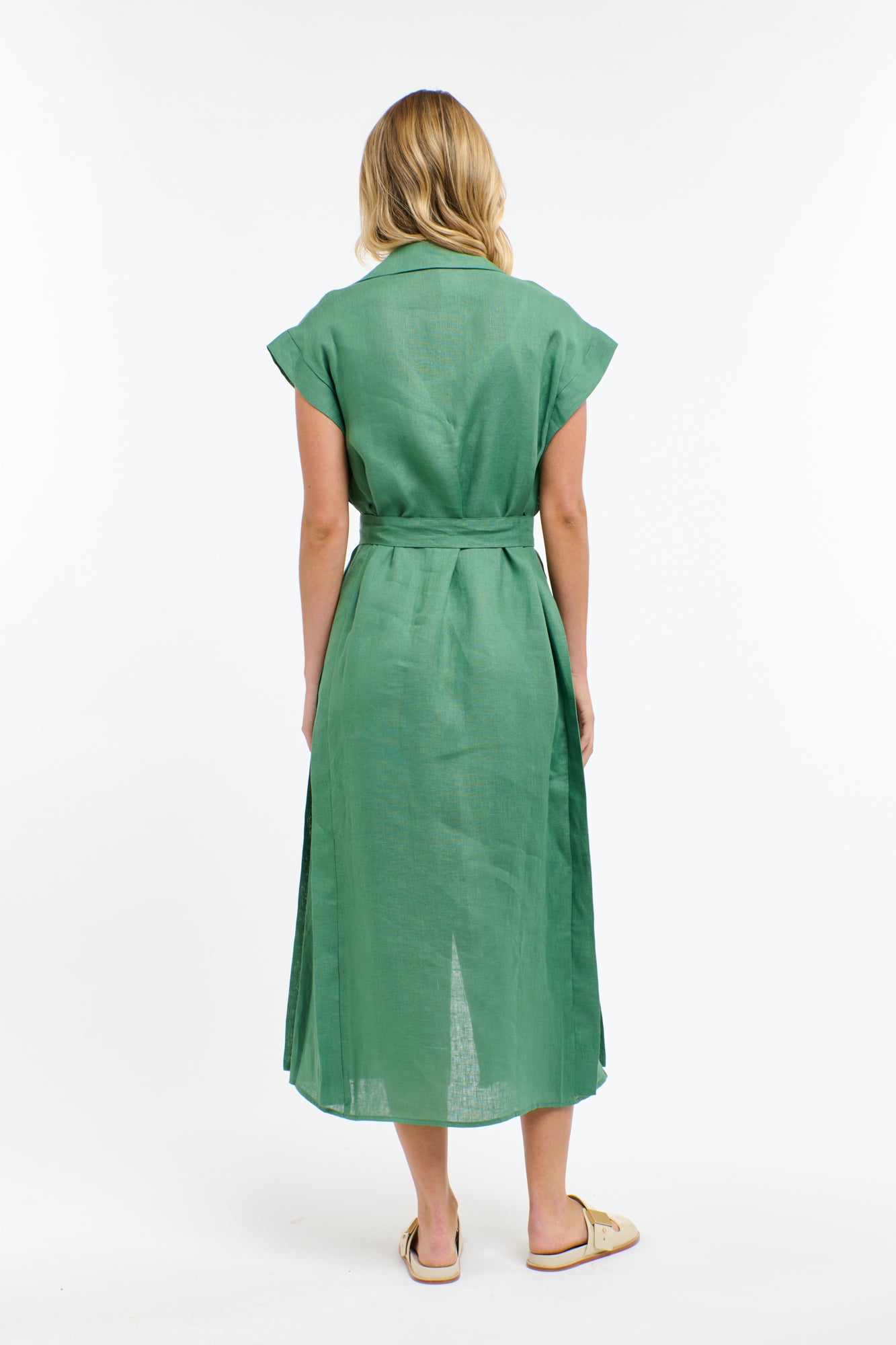 ESTIVO LINEN DRESS