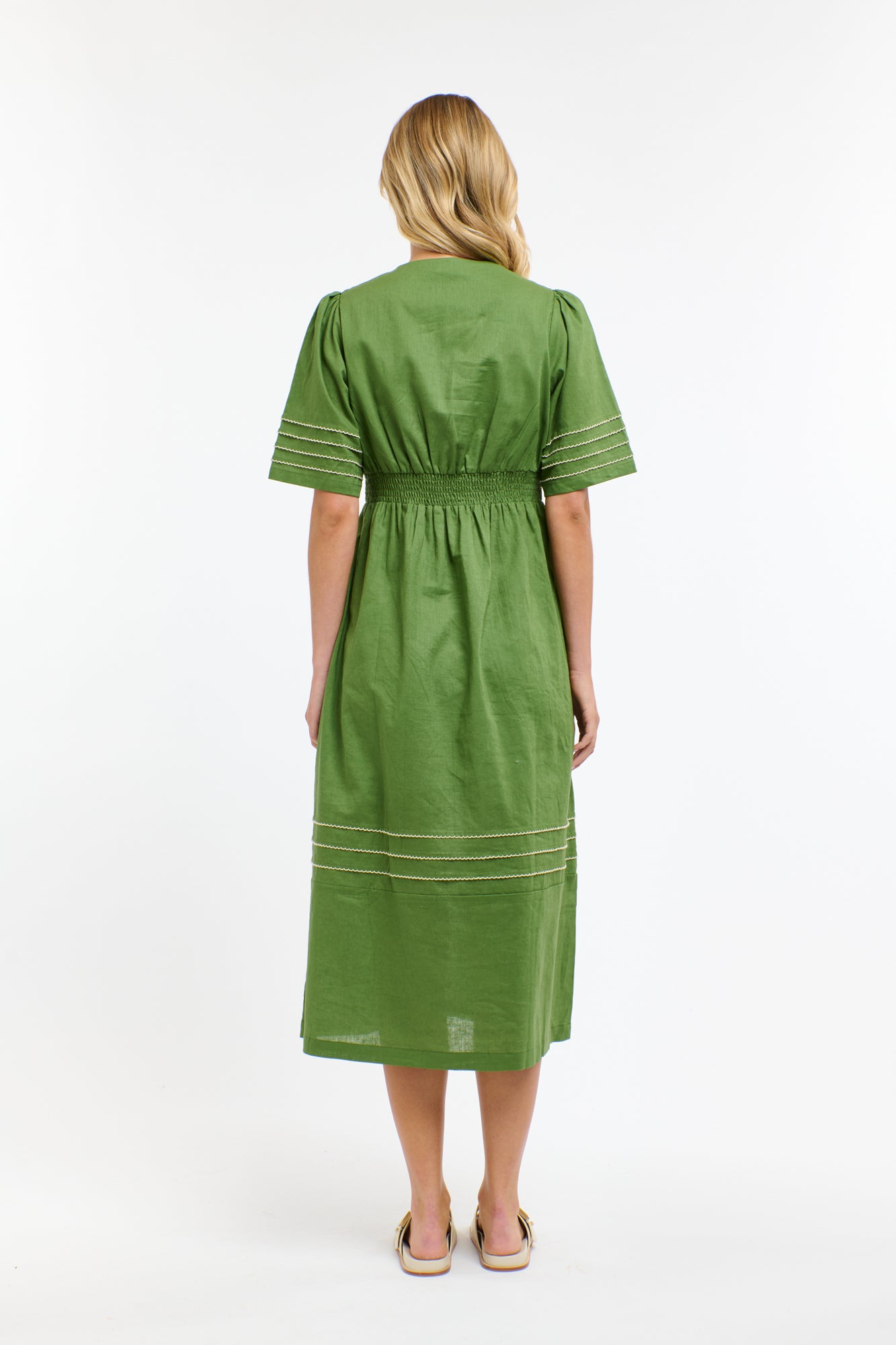 CHARLIE EDGE TRIM DRESS