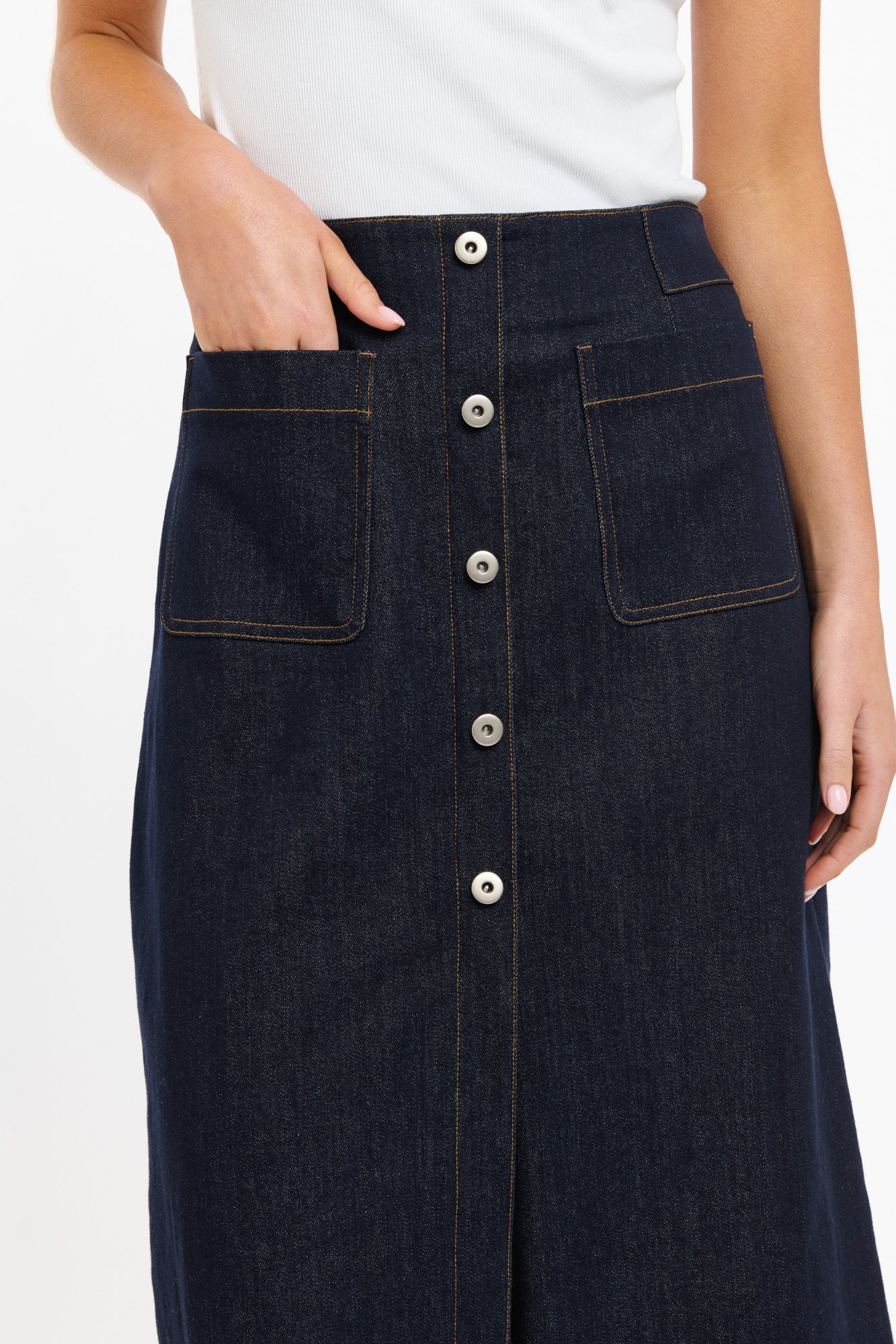 CARRIE DENIM SKIRT