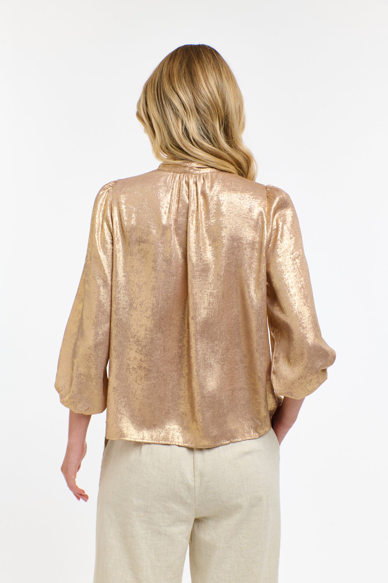 SUMMER PUSSY BOW TOP