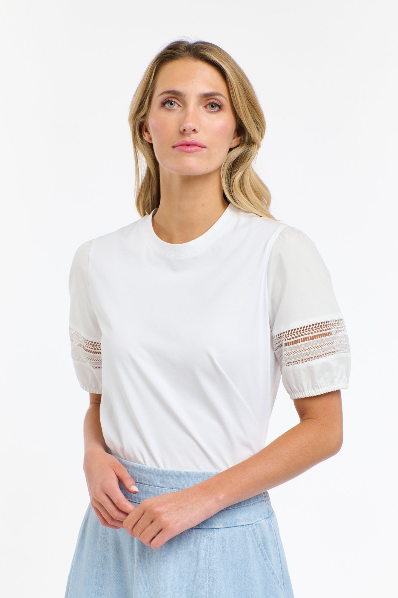 ALEX COTTON SLEEVE TEE