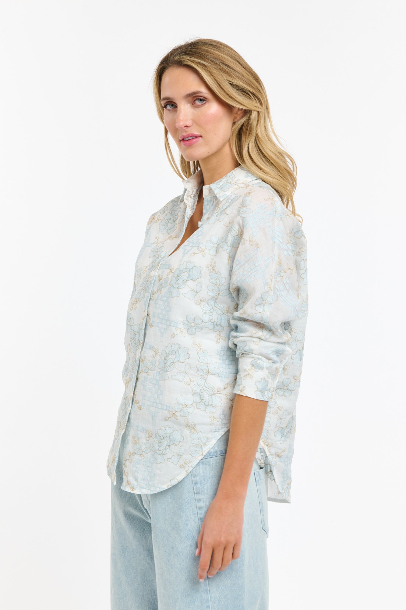 AMELIA EMBROIDERED SHIRT