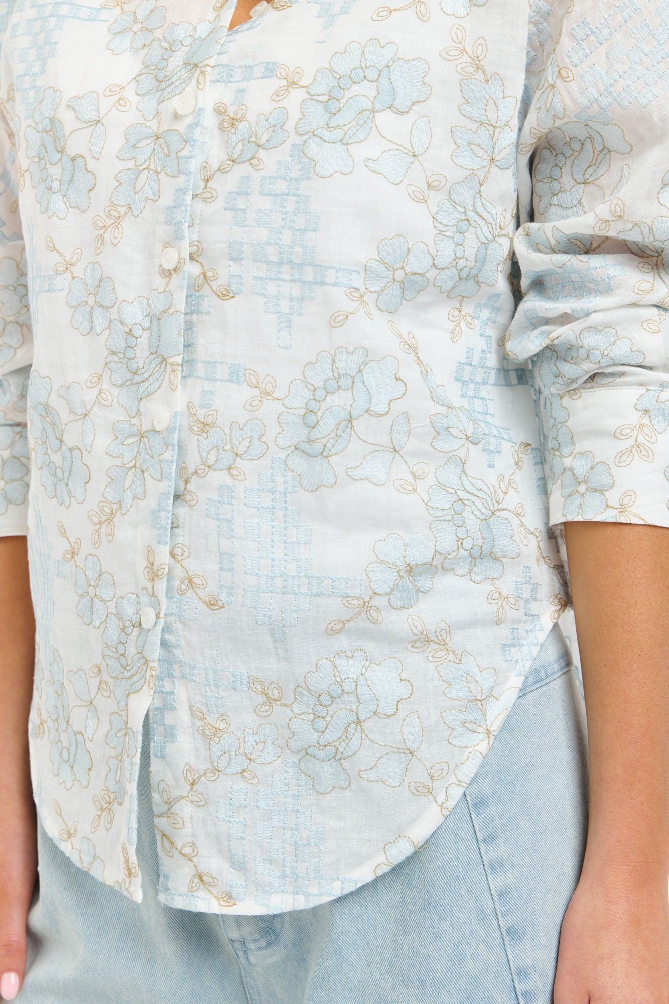 AMELIA EMBROIDERED SHIRT