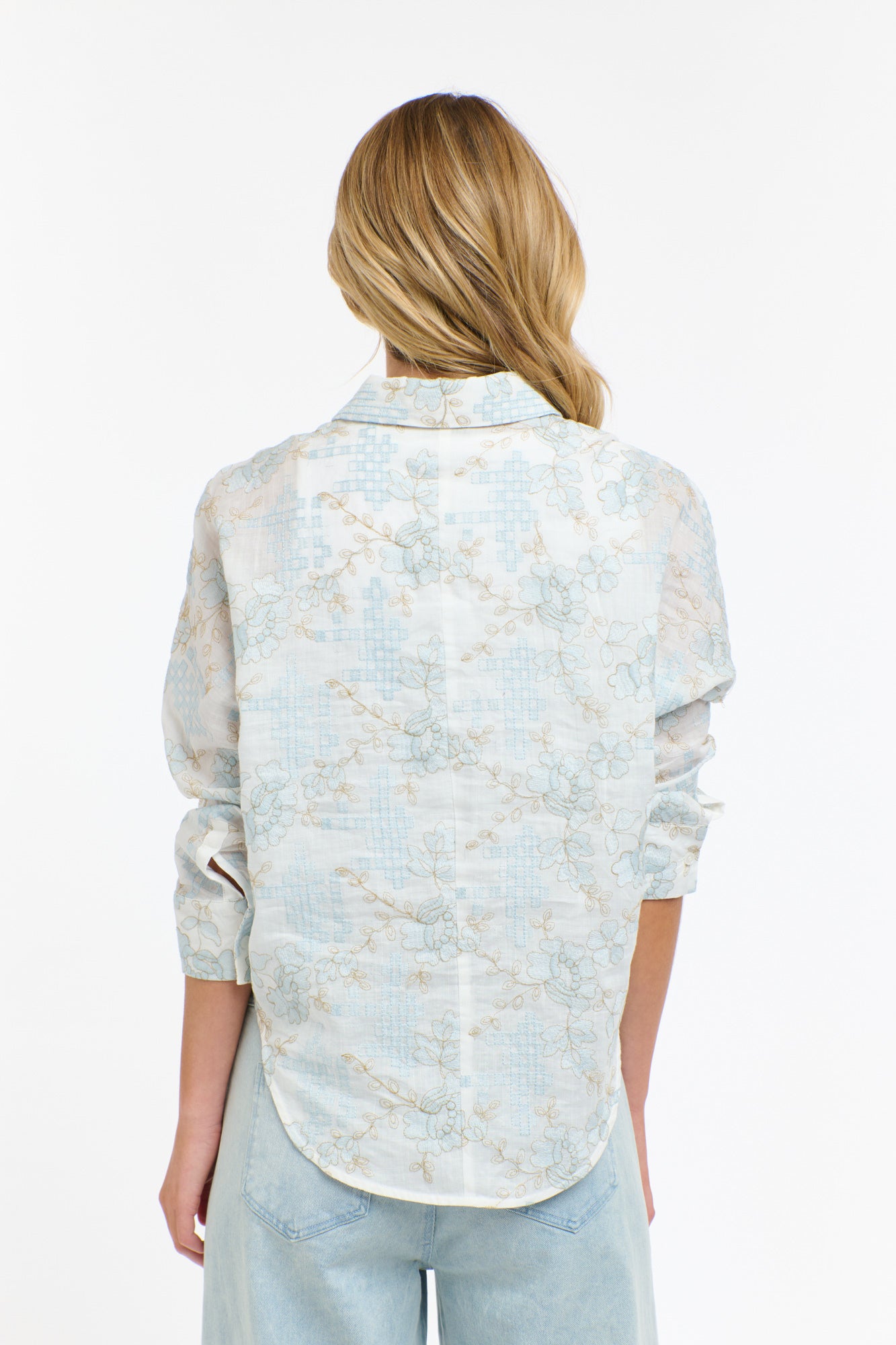 AMELIA EMBROIDERED SHIRT