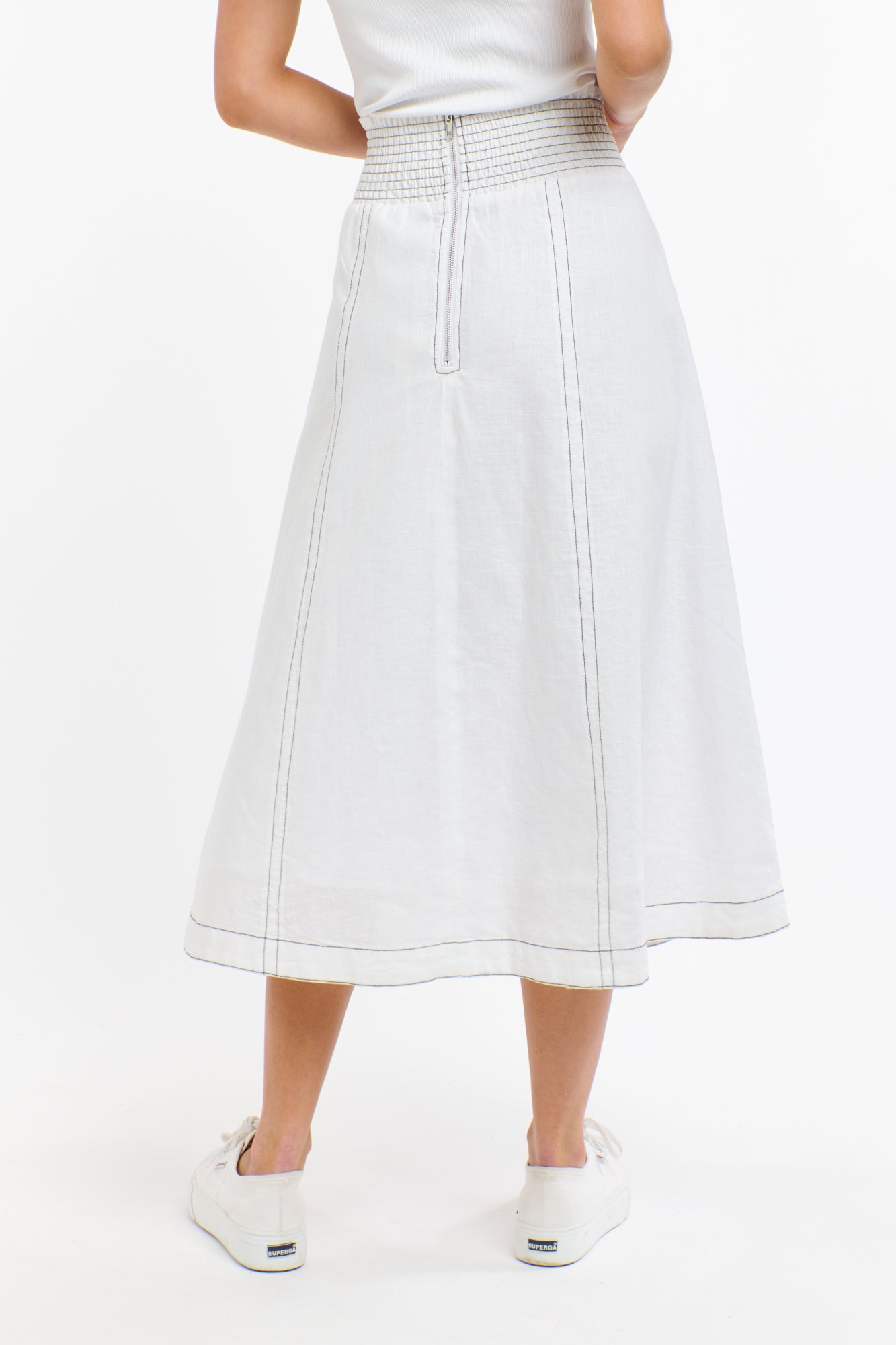 DAKOTA LINEN SKIRT