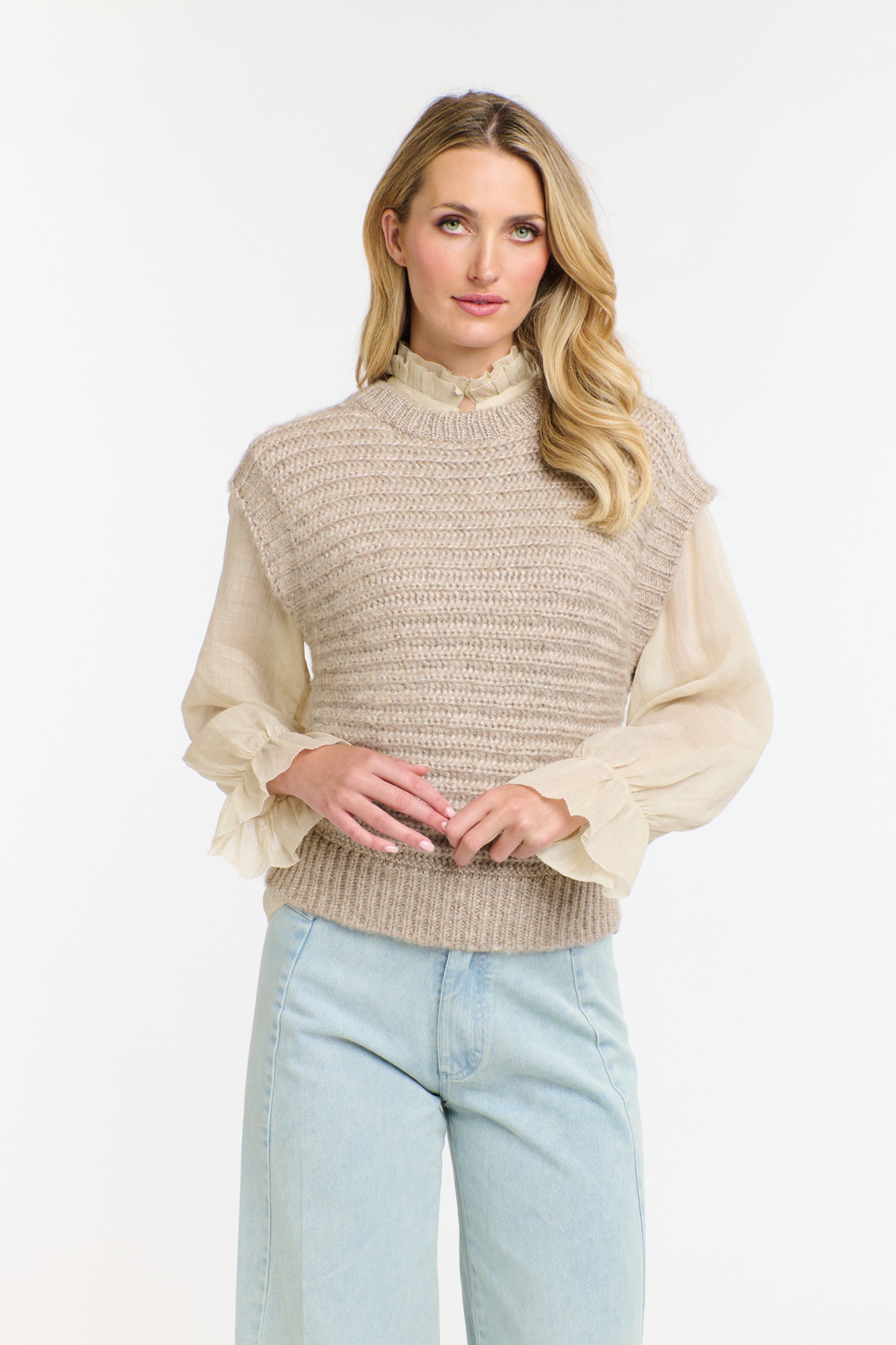 ELLIS LUREX VEST