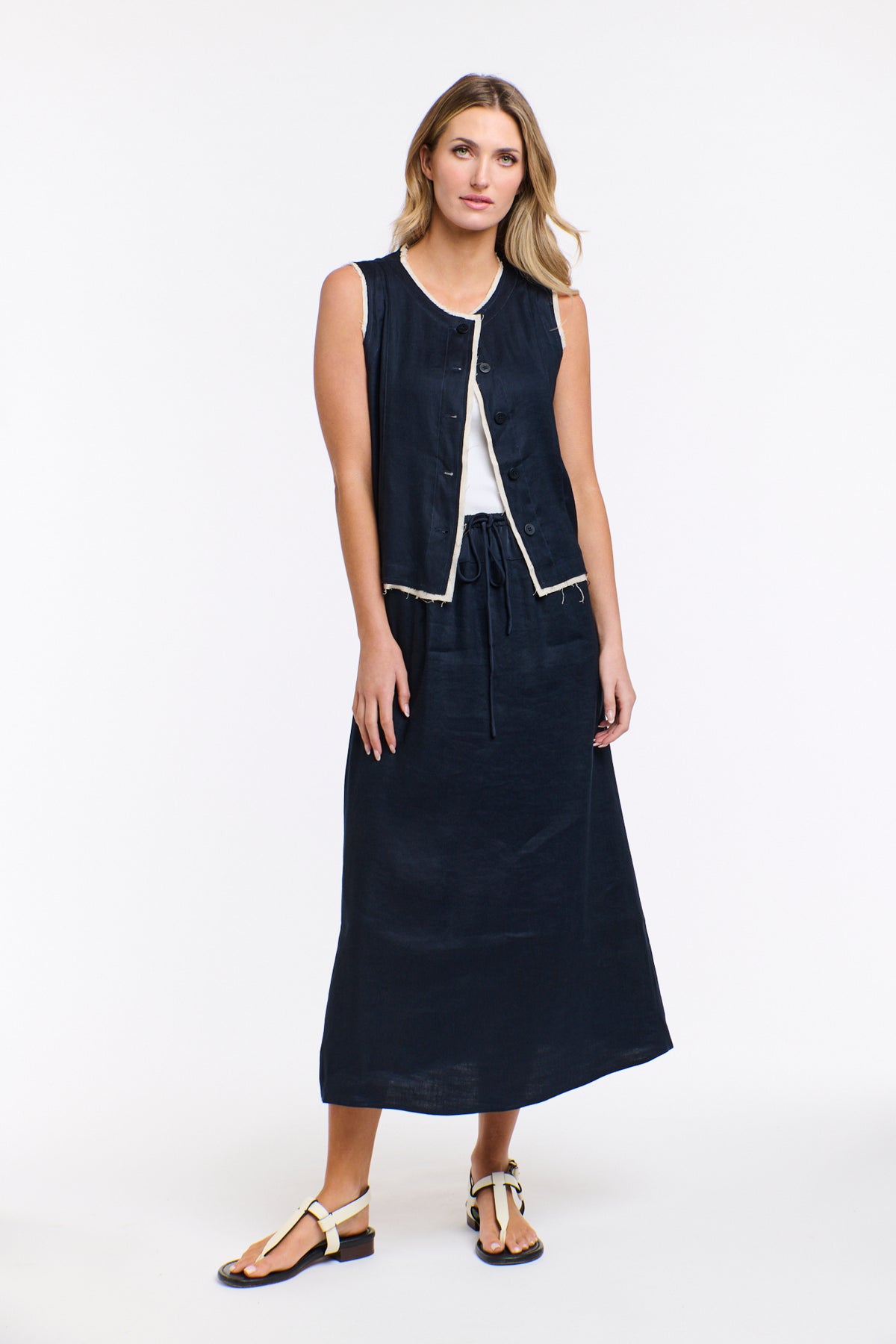MAISON SATIN TOP SKIRT
