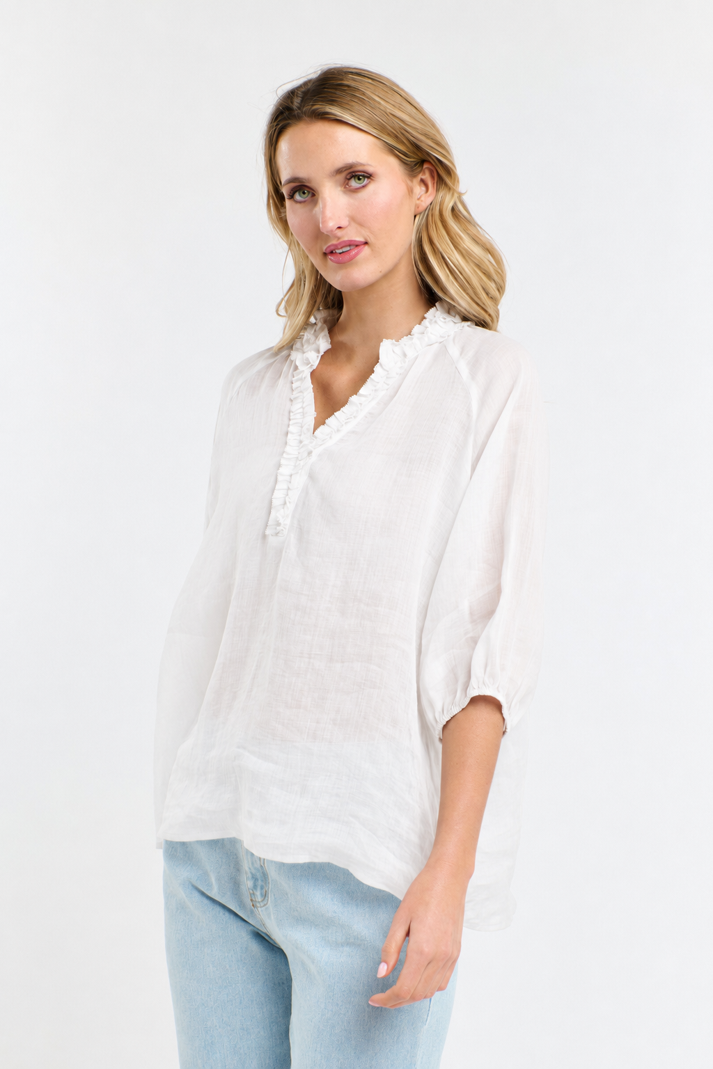 CHA CHA FRILL SHIRT