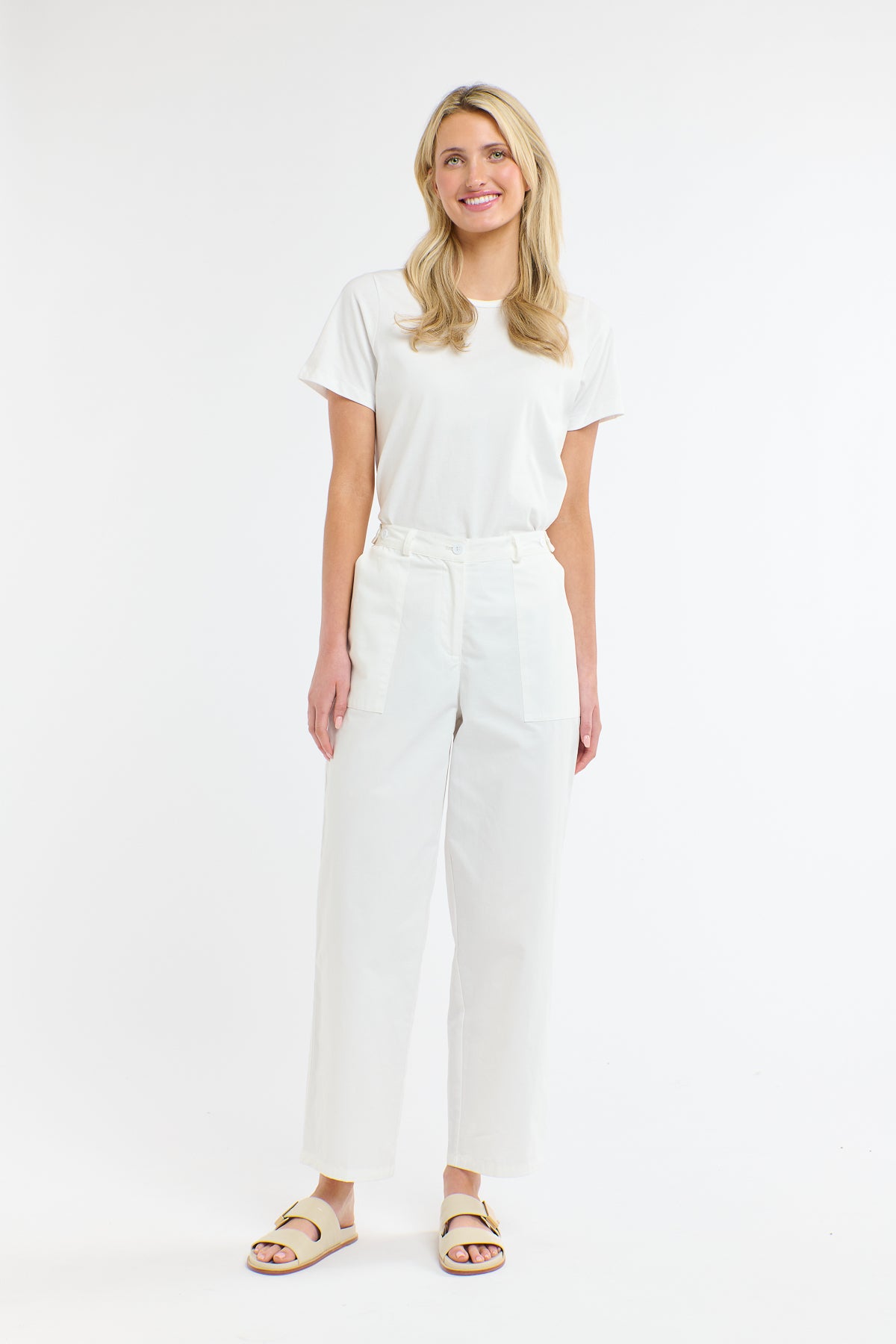 WHITE TROUSERS