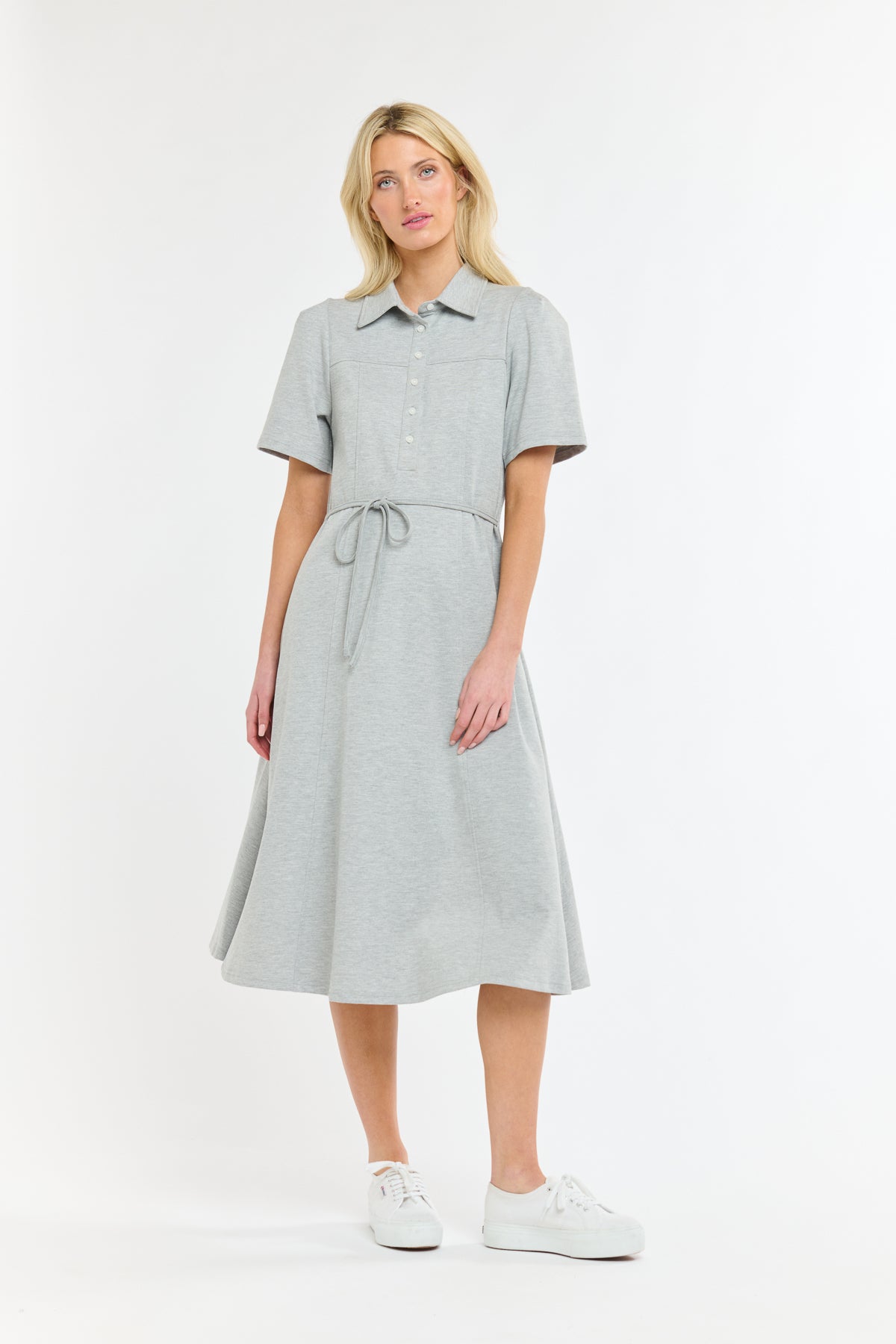 VOLLEY DRESS SILVER MARLE
