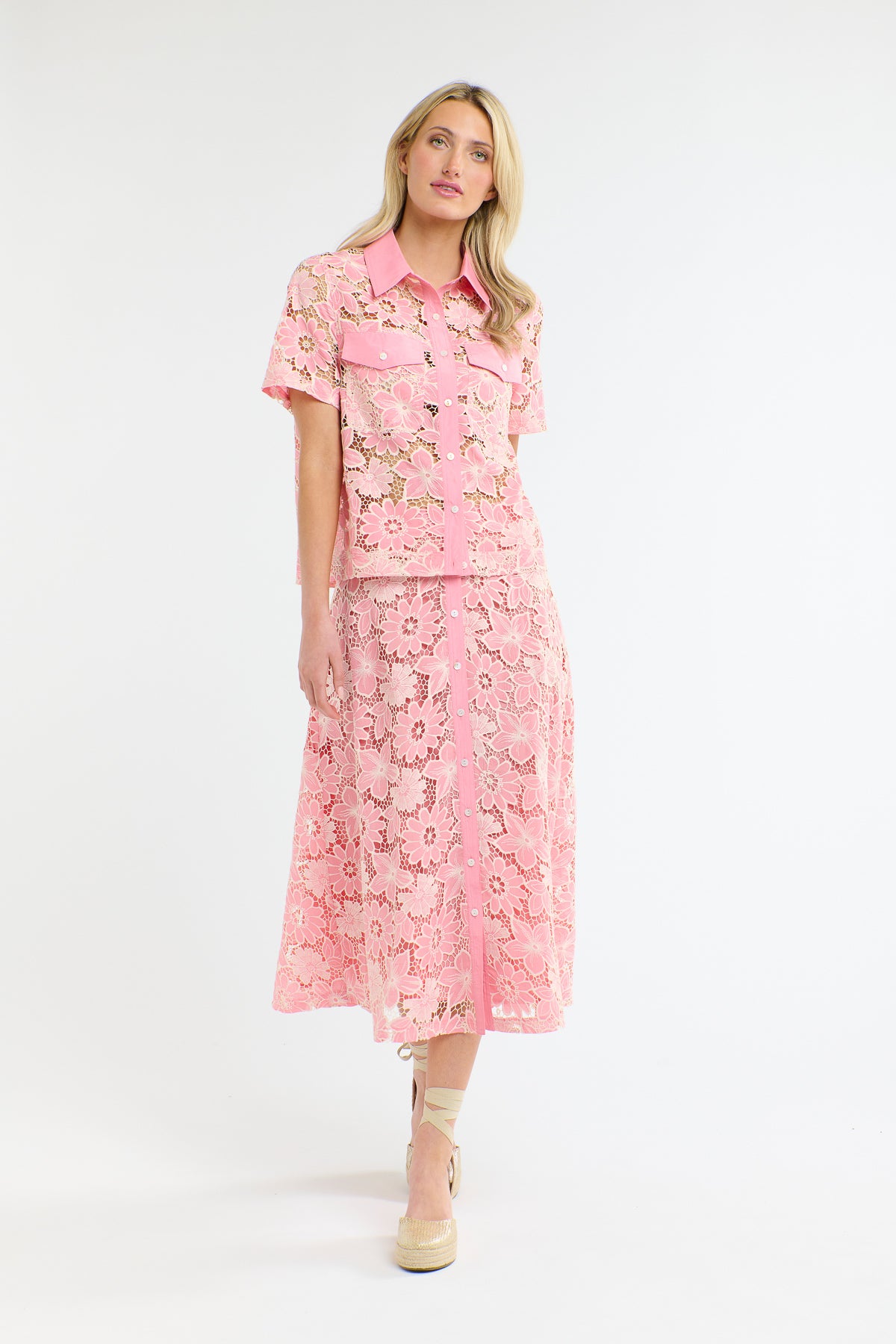 DAPHNE SKIRT CARNATION PINK