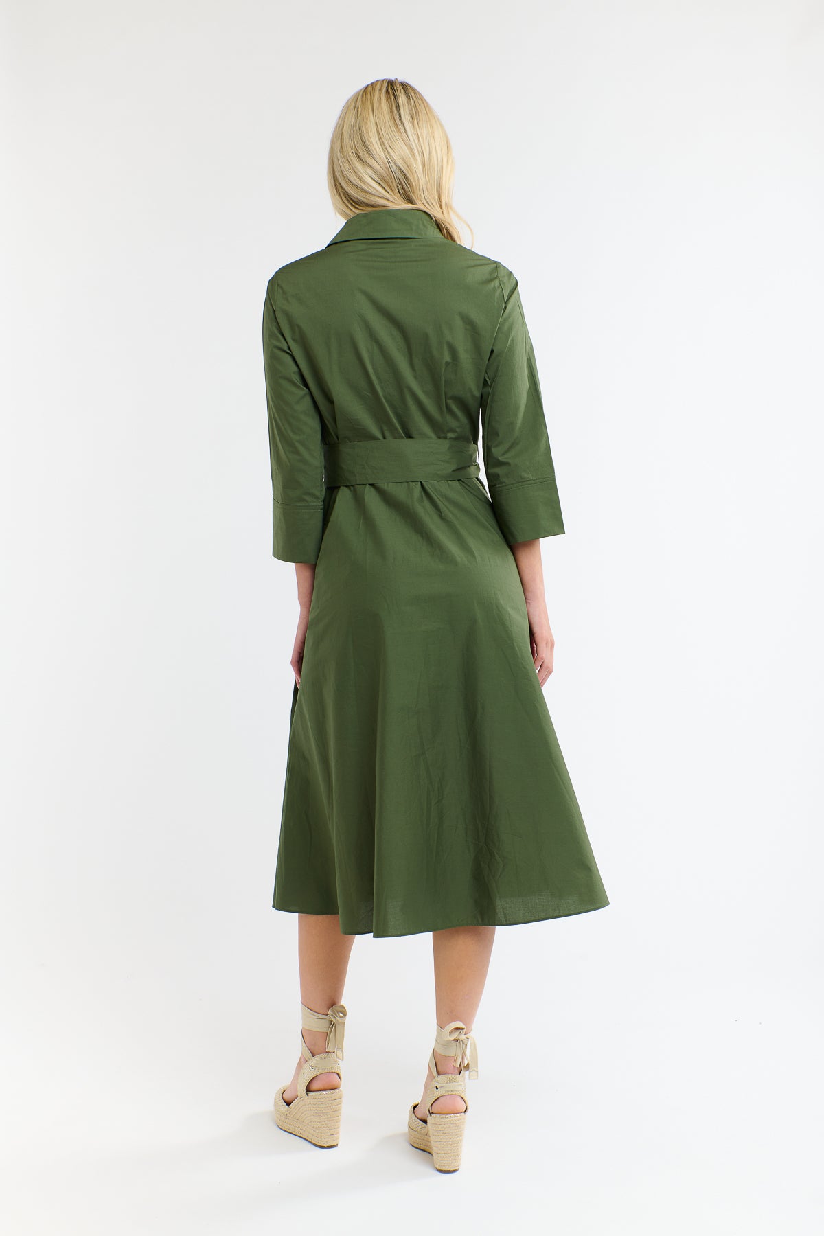GRACE KHAKI SHIRTDRESS