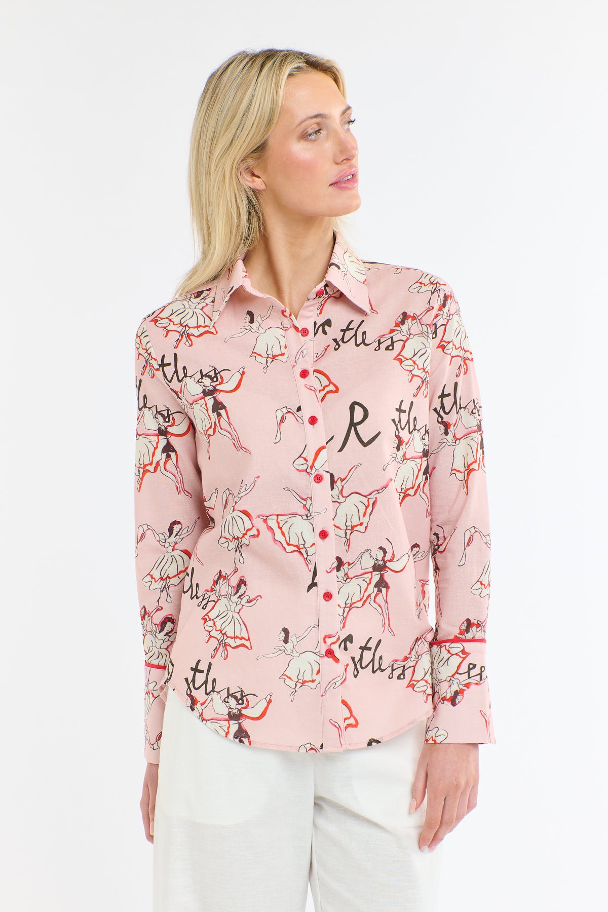 LET'S DANCE SHIRT BALLET PINK