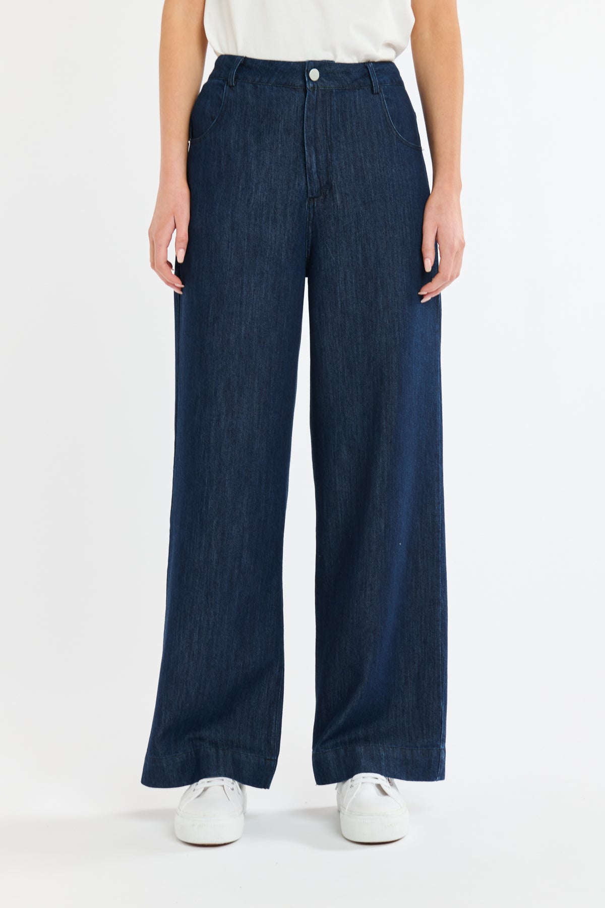CELESTE TENCEL PANT DARK DENIM