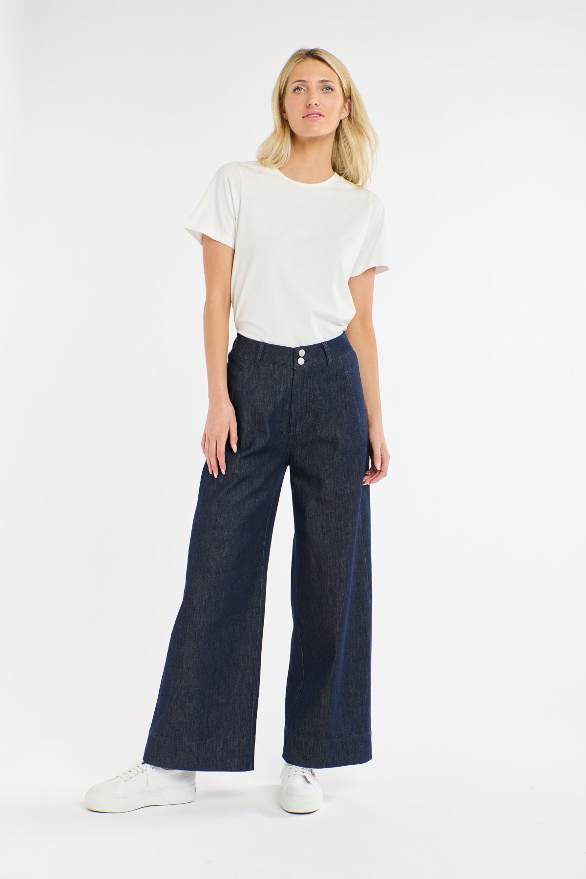 MAYFAIR DENIM PANTS DARK DENIM