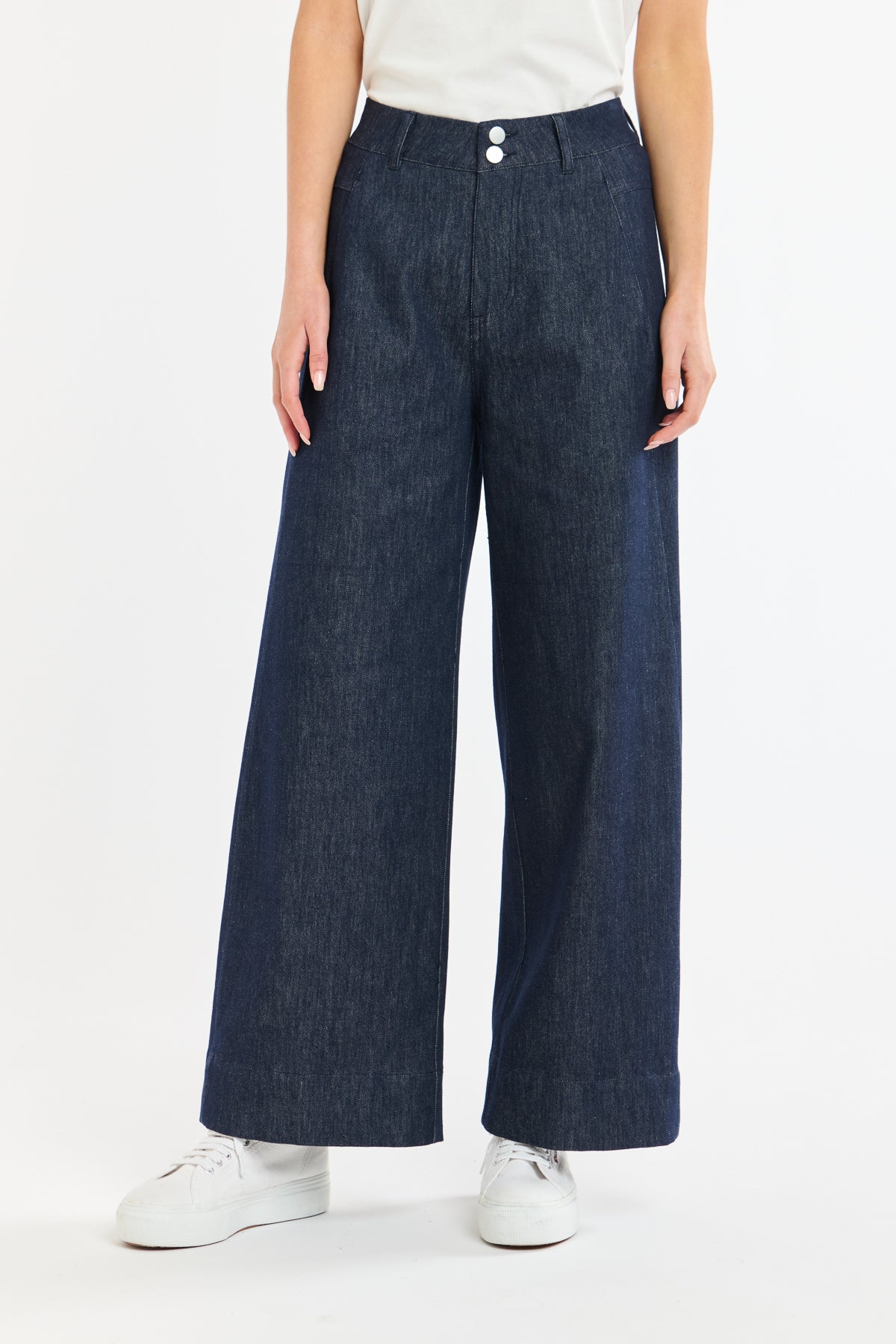 MAYFAIR DENIM PANTS DARK DENIM