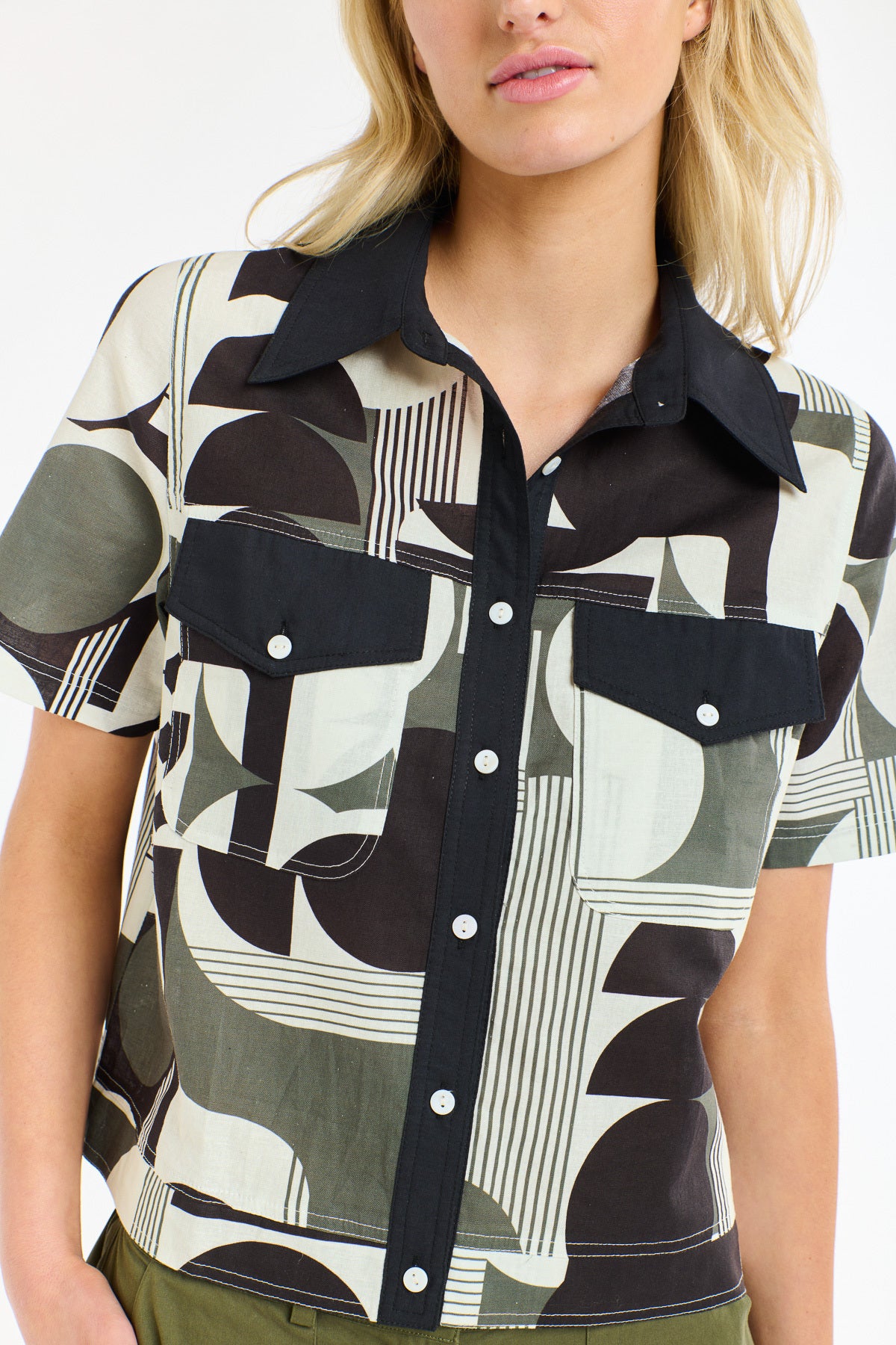 MOD S/S JACKET QUANT PRINT