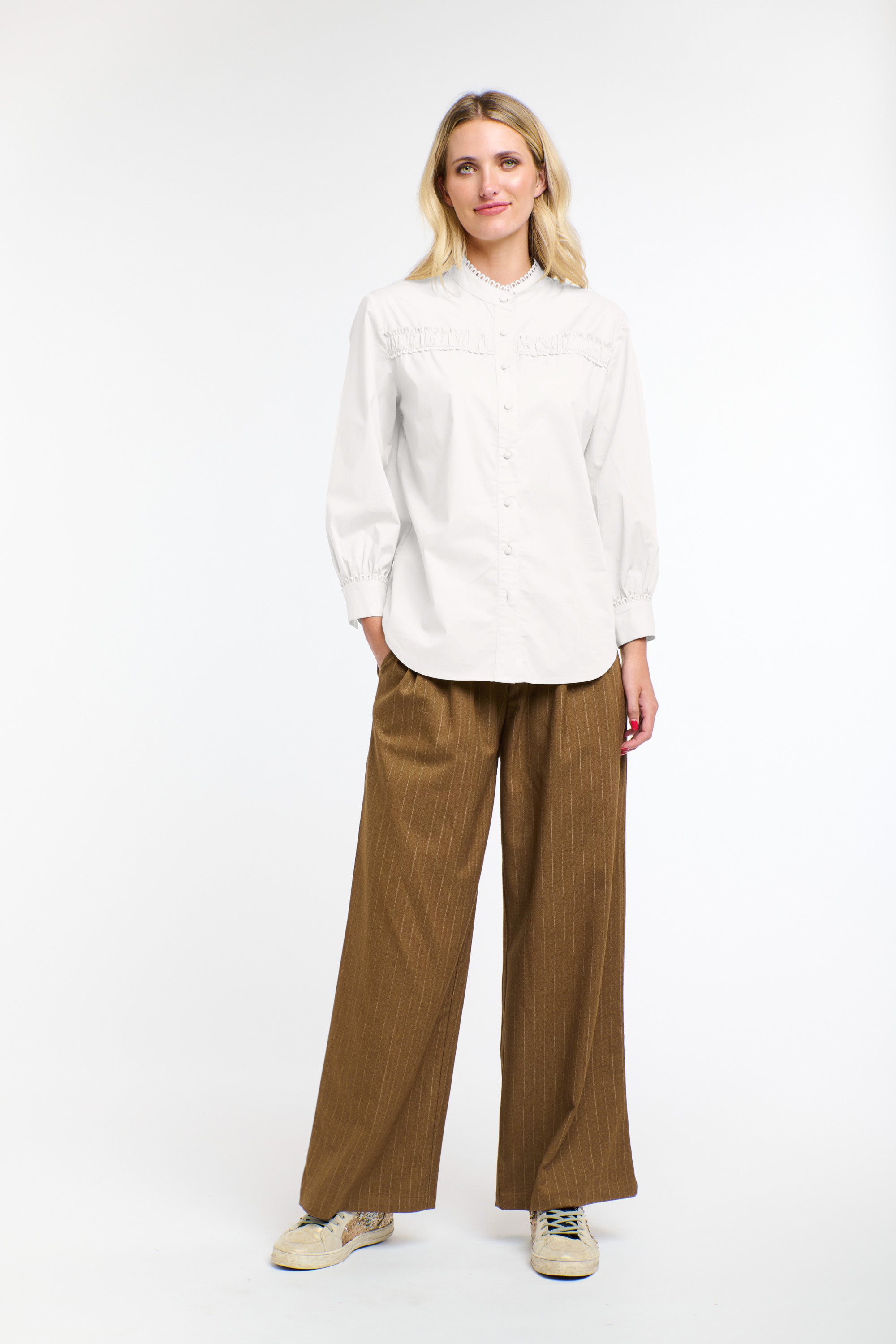 THE POET'S SHIRT WHITE