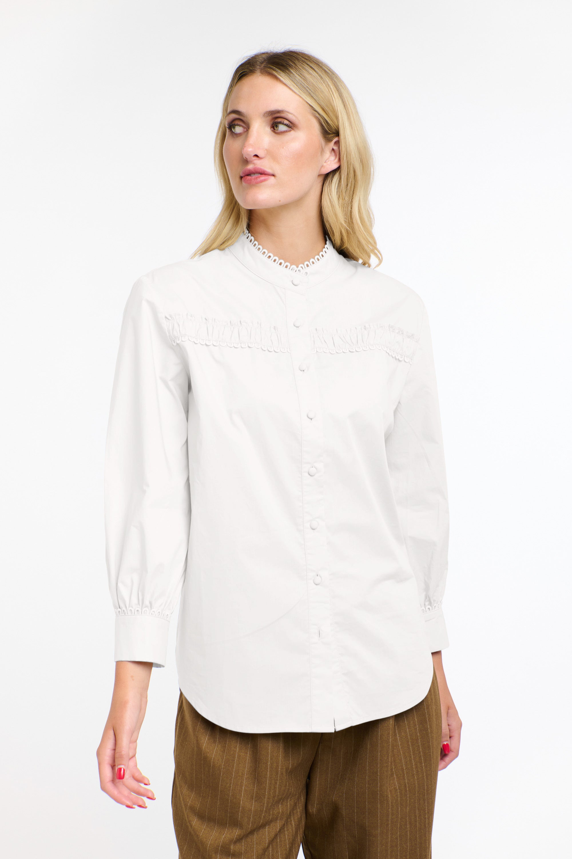 THE POET'S SHIRT WHITE