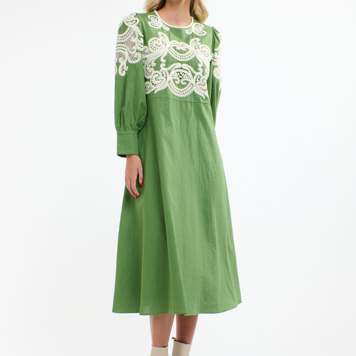 DANBURY DRESS CASTLETON GREEN