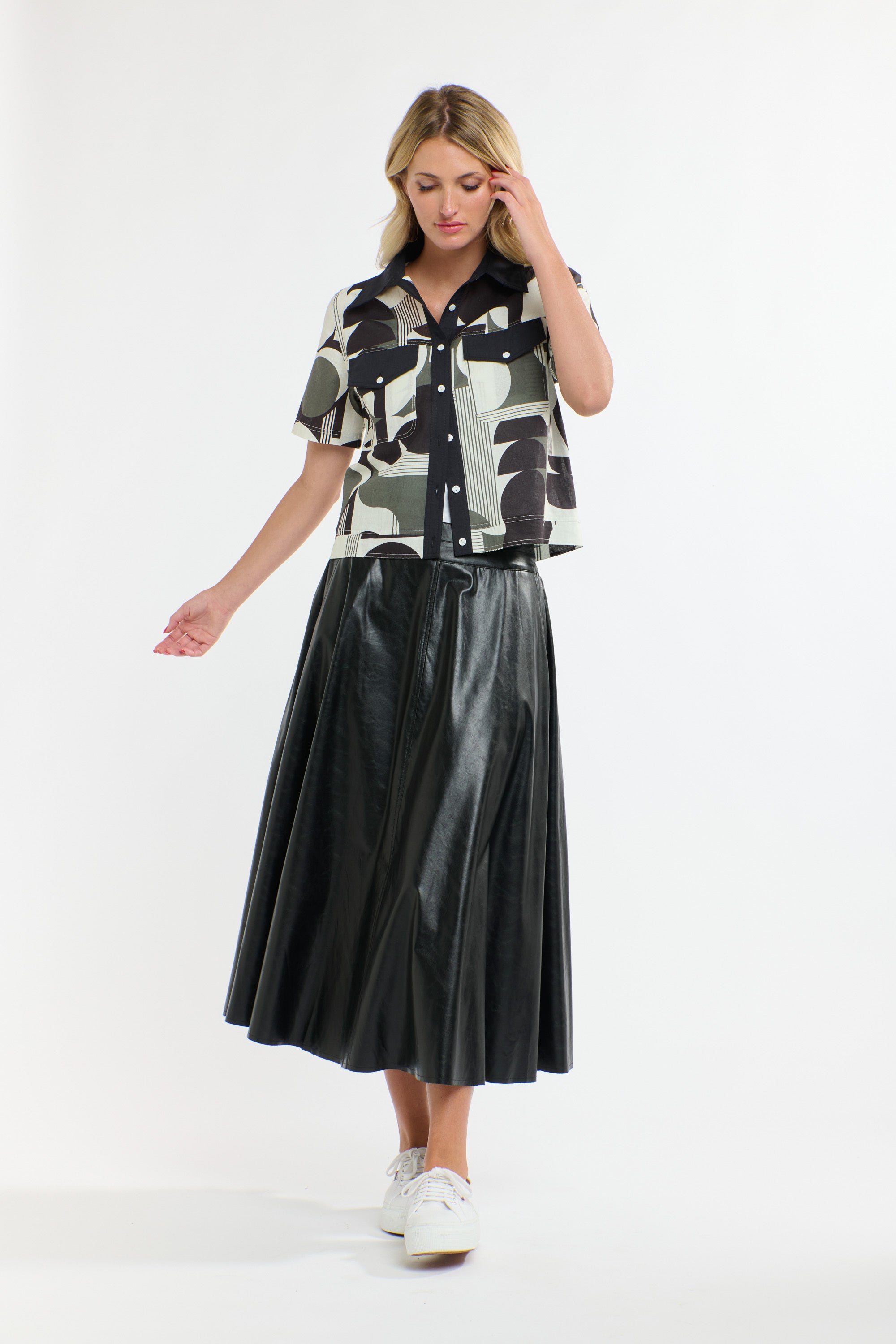 MOD S/S JACKET QUANT PRINT