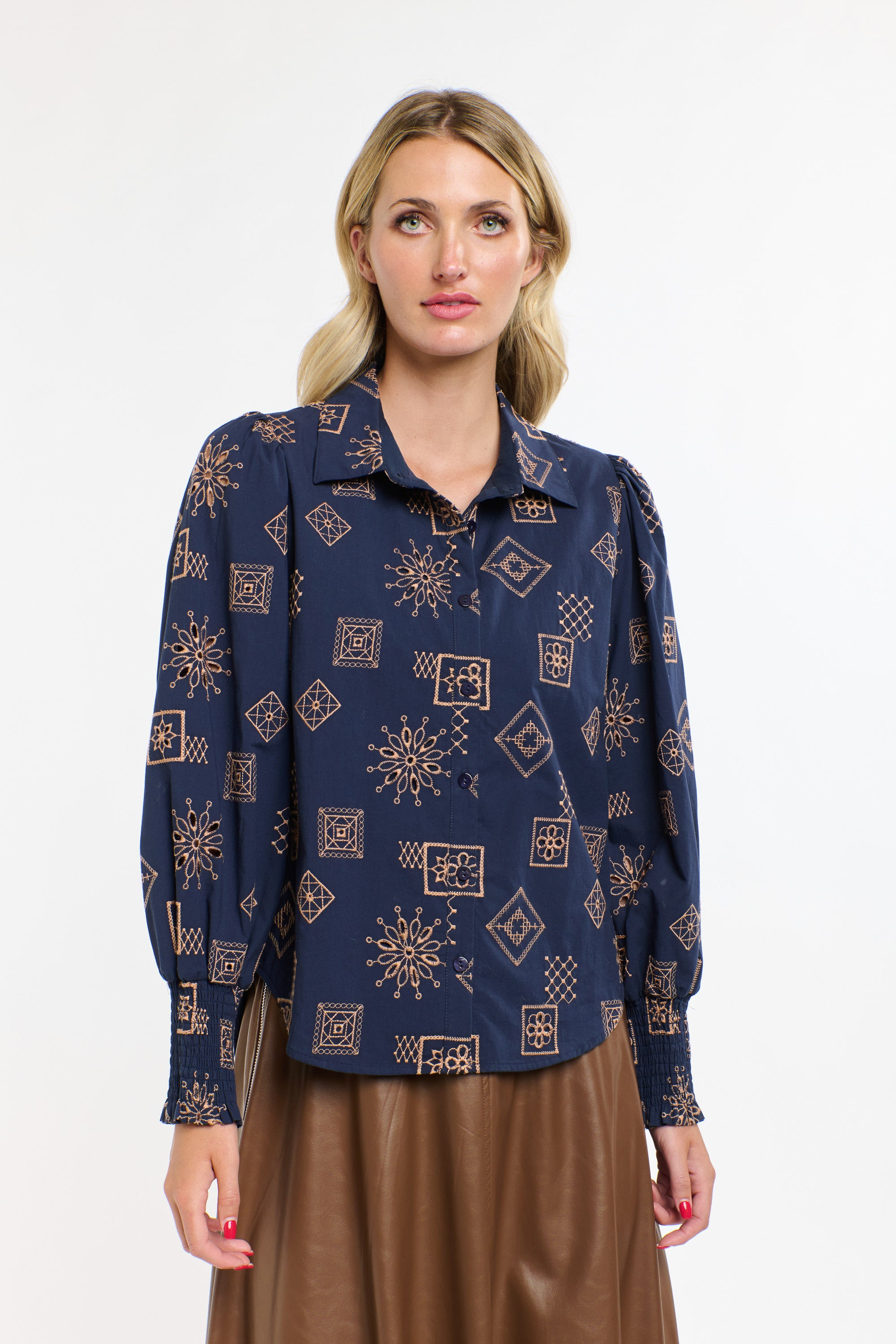 MANDALA SHIRT INDIGO