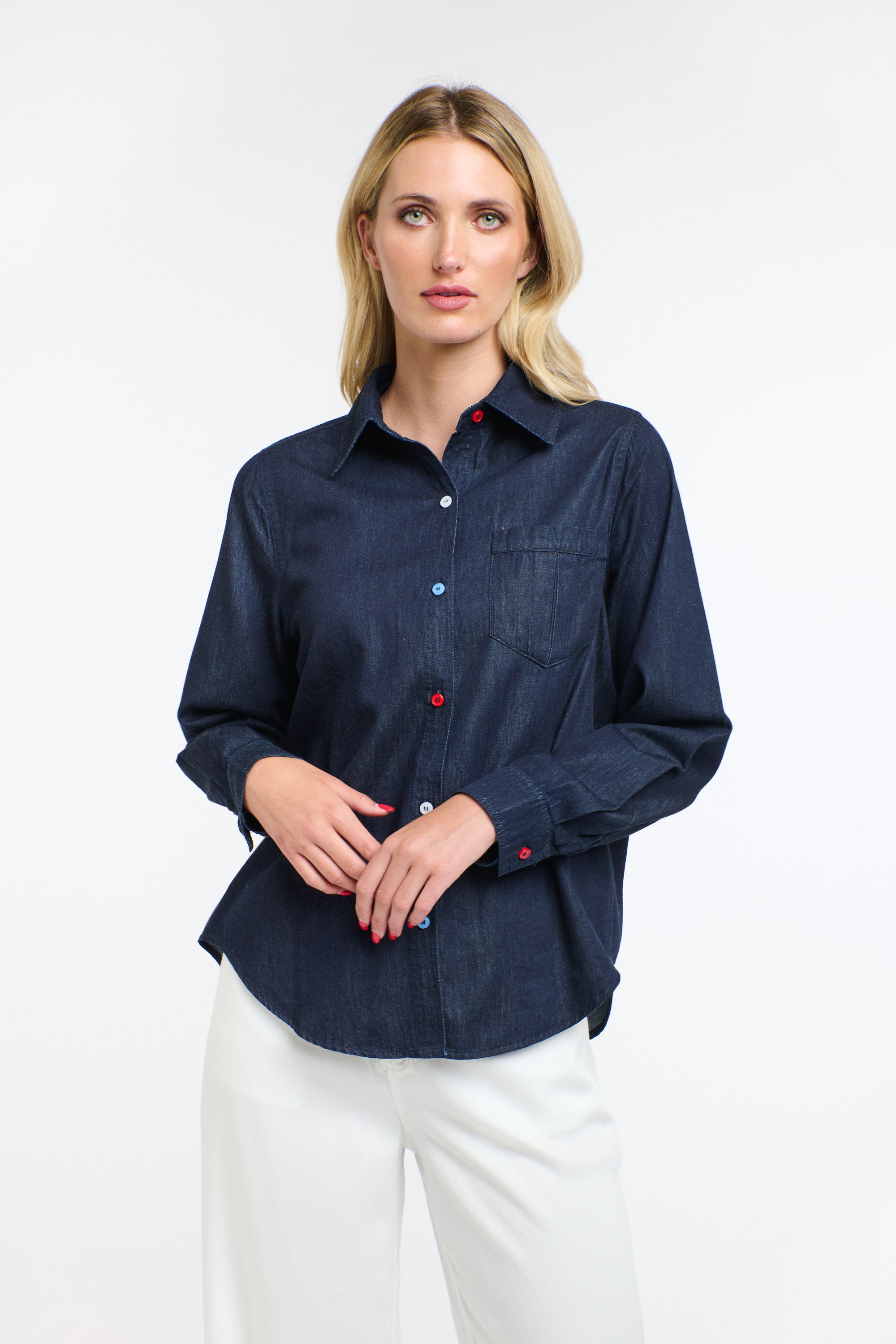 CARLY DENIM SHIRT