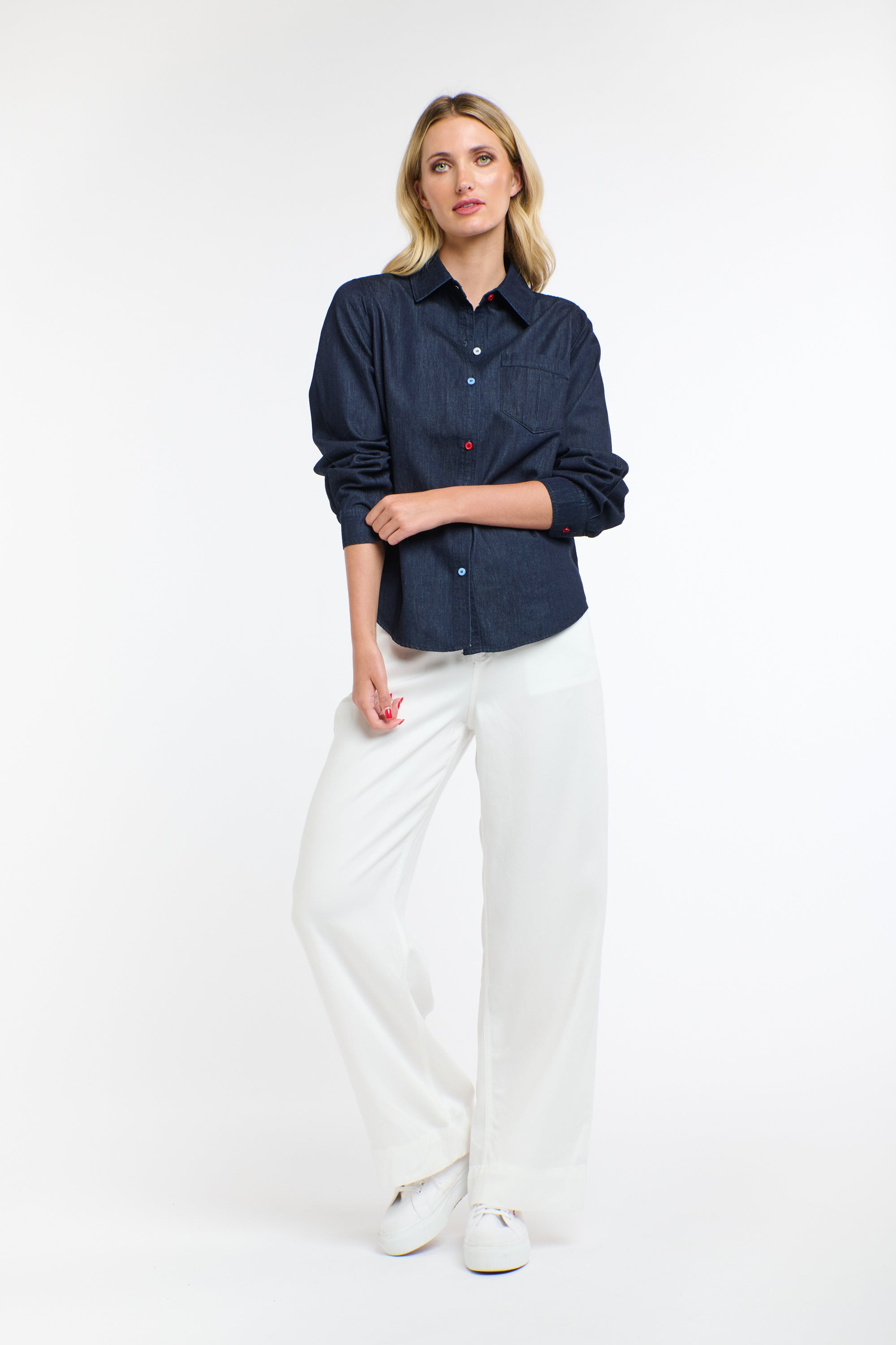 CARLY DENIM SHIRT