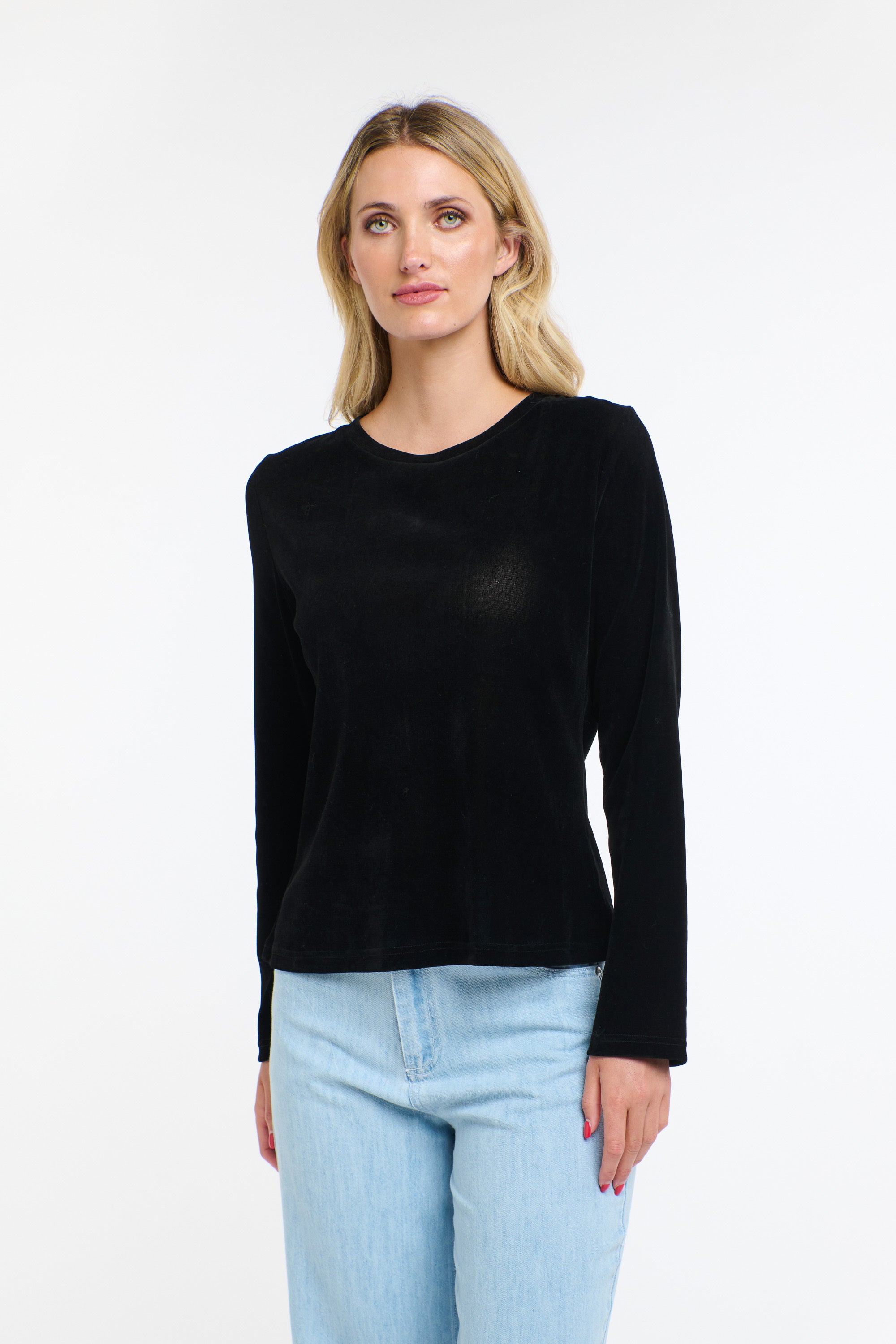 VELVET UNDERGROUND TOP BLACK