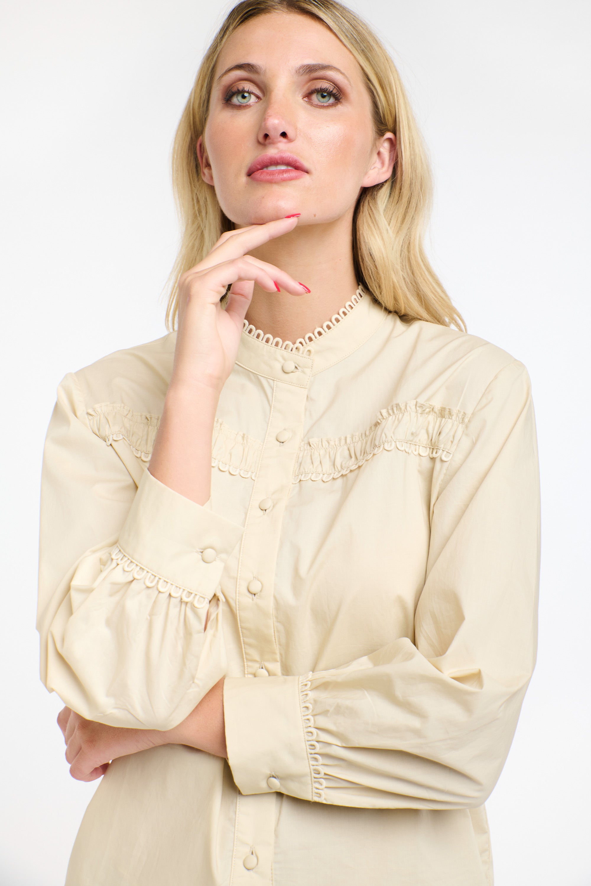 THE POET'S SHIRT CASHMERE
