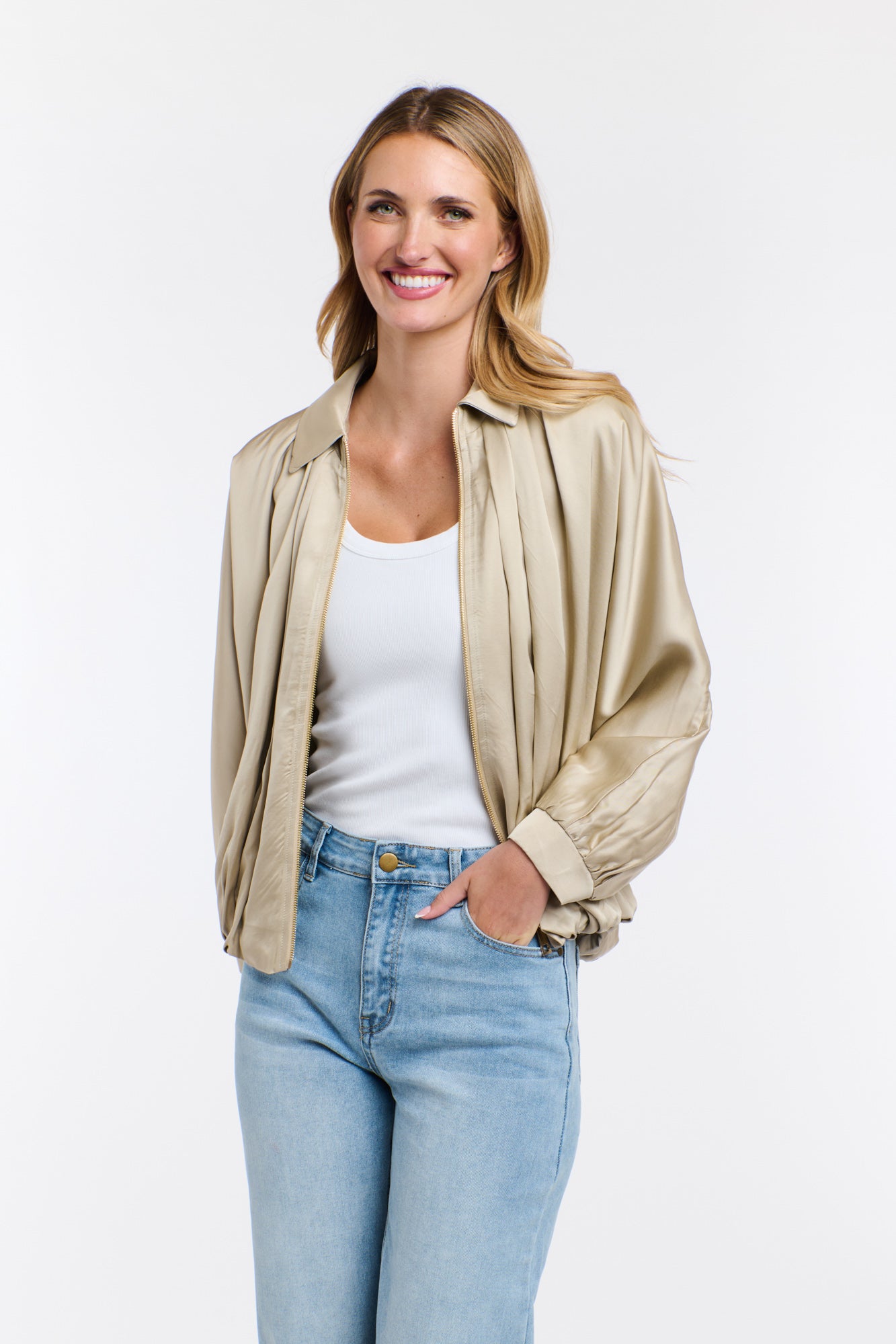 RYDER SATIN JACKET