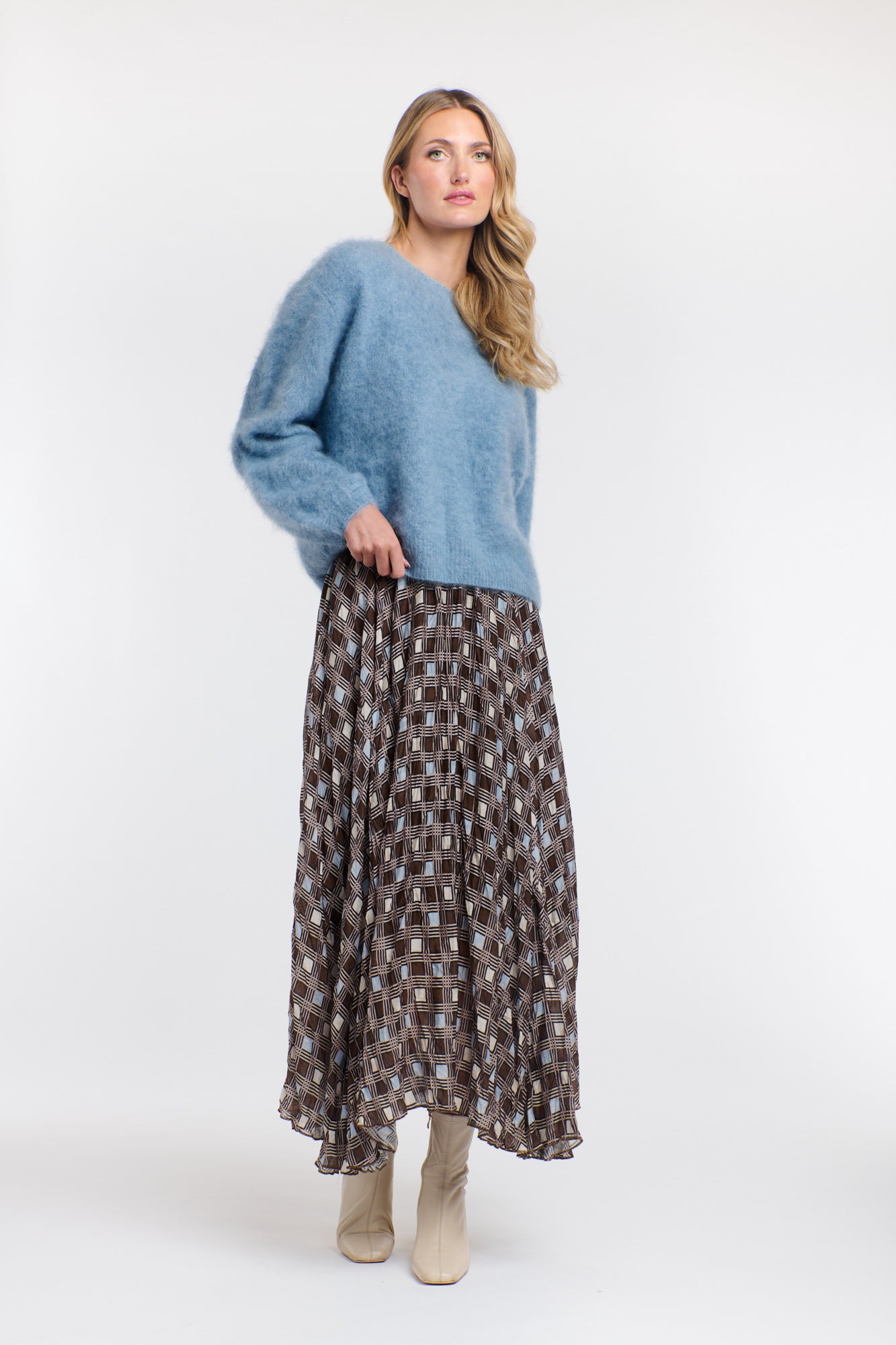 WESTWOOD CHECK SKIRT