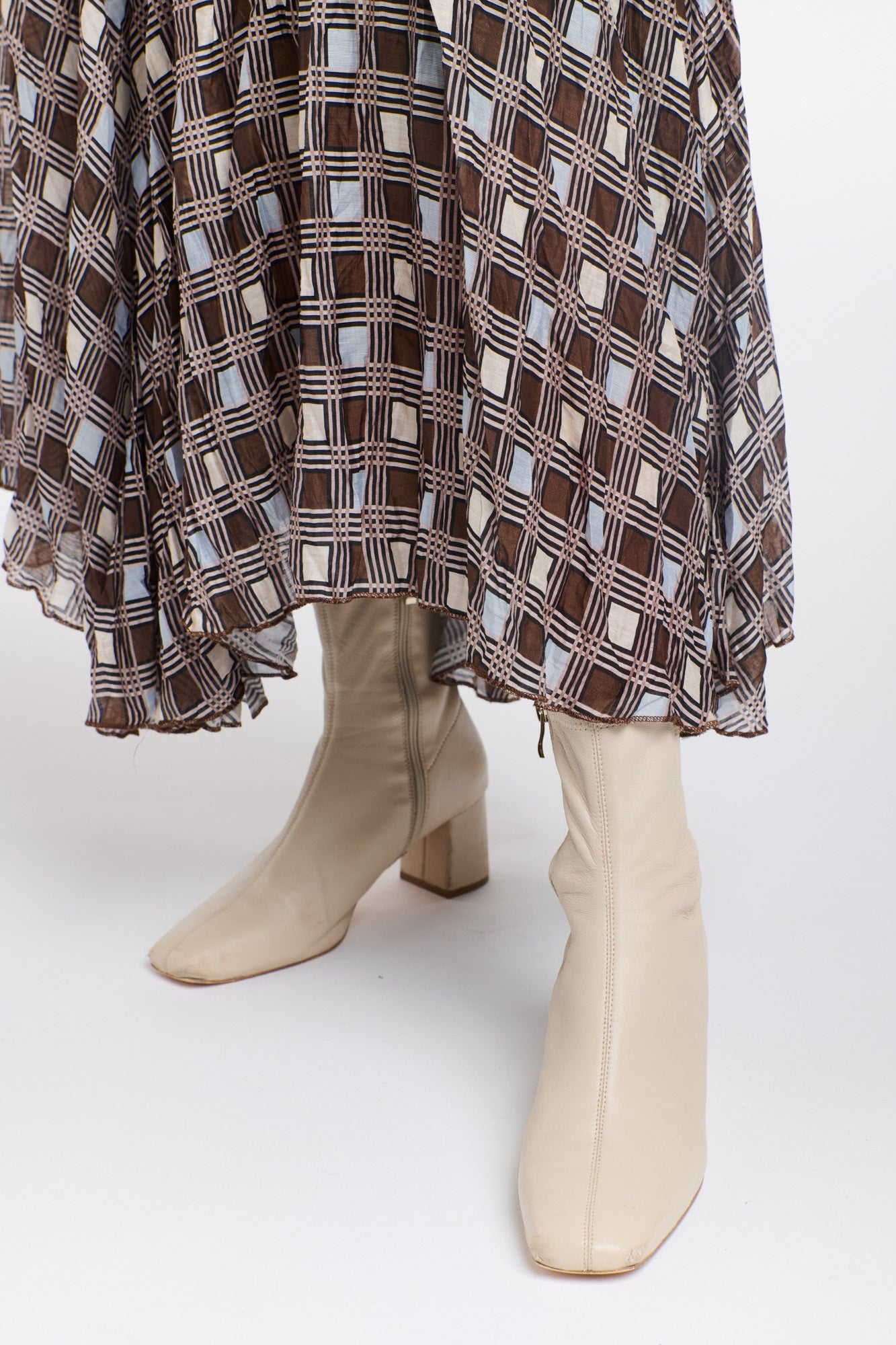 WESTWOOD CHECK SKIRT