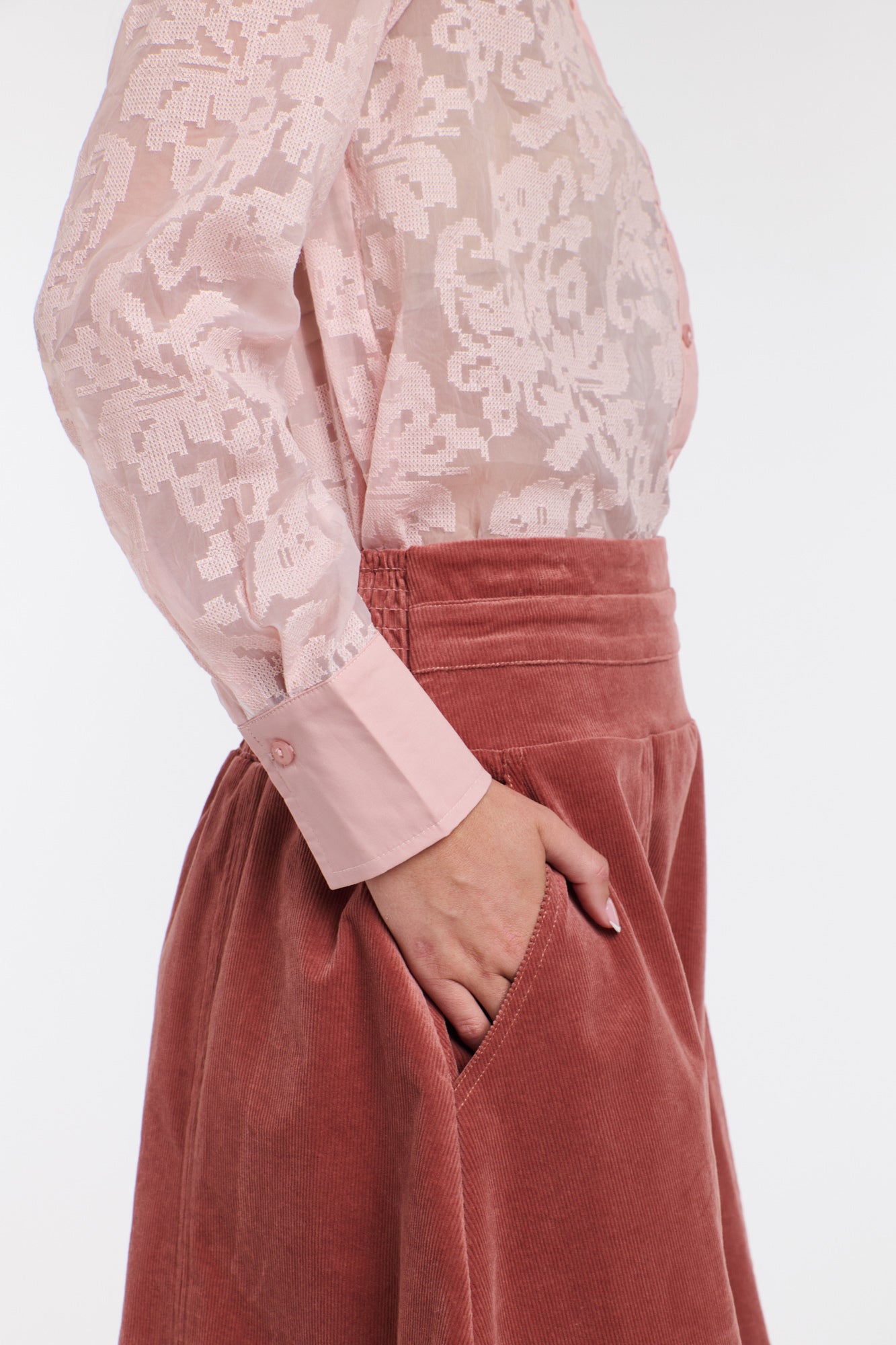 DAKOTA CORD SKIRT