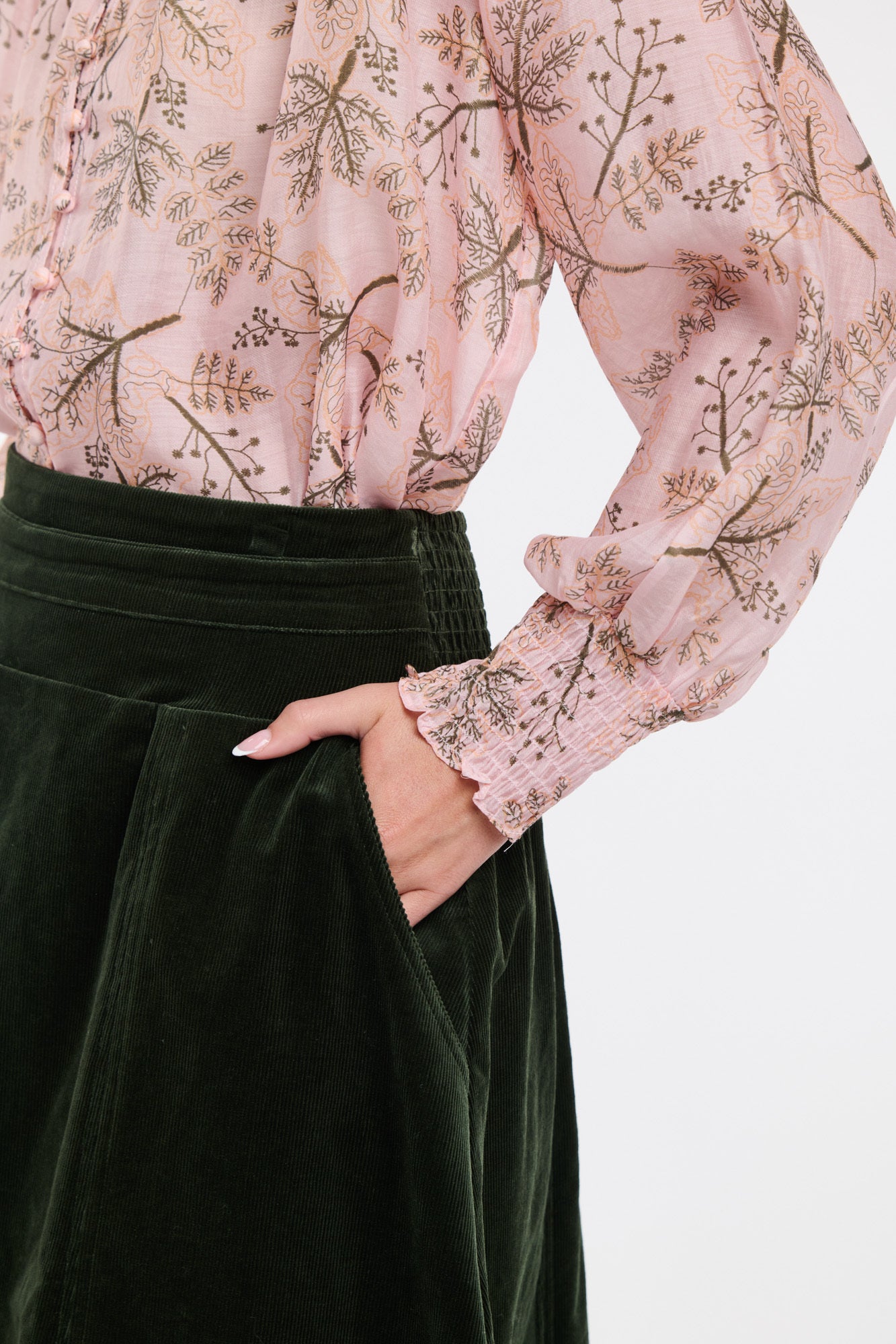 DAKOTA CORD SKIRT