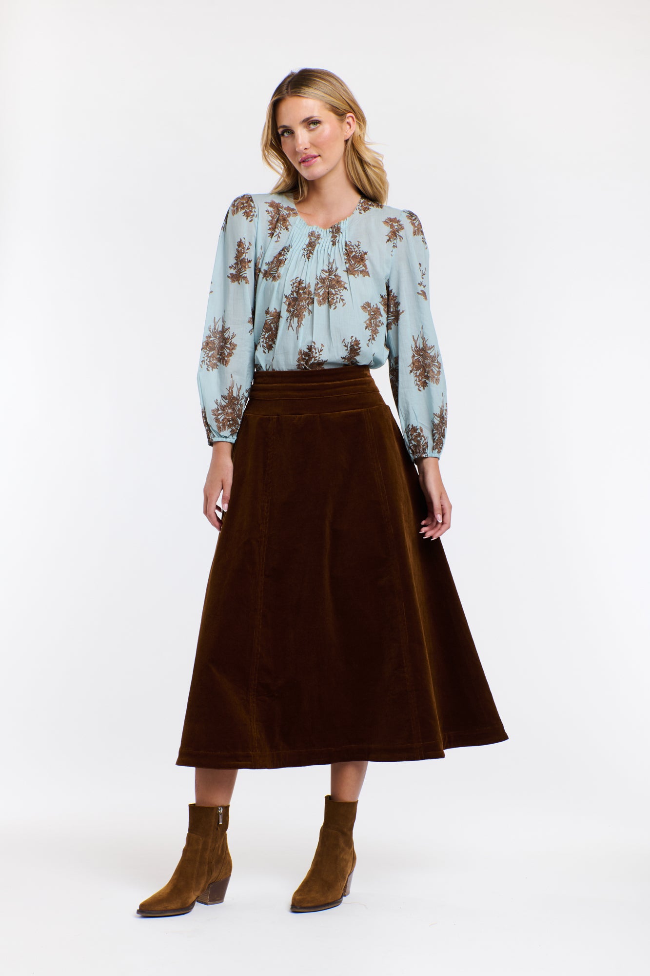 DAKOTA CORD SKIRT