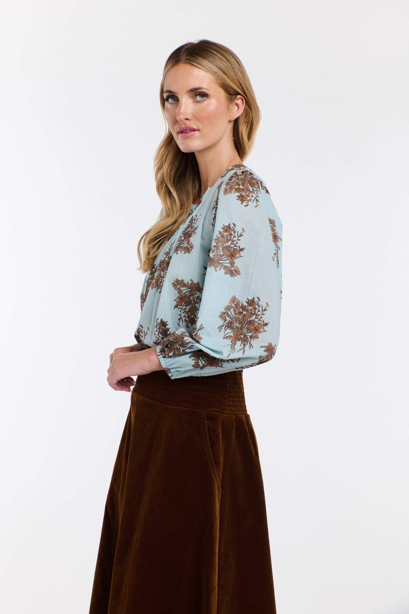 MADELEINE PINTUCK TOP