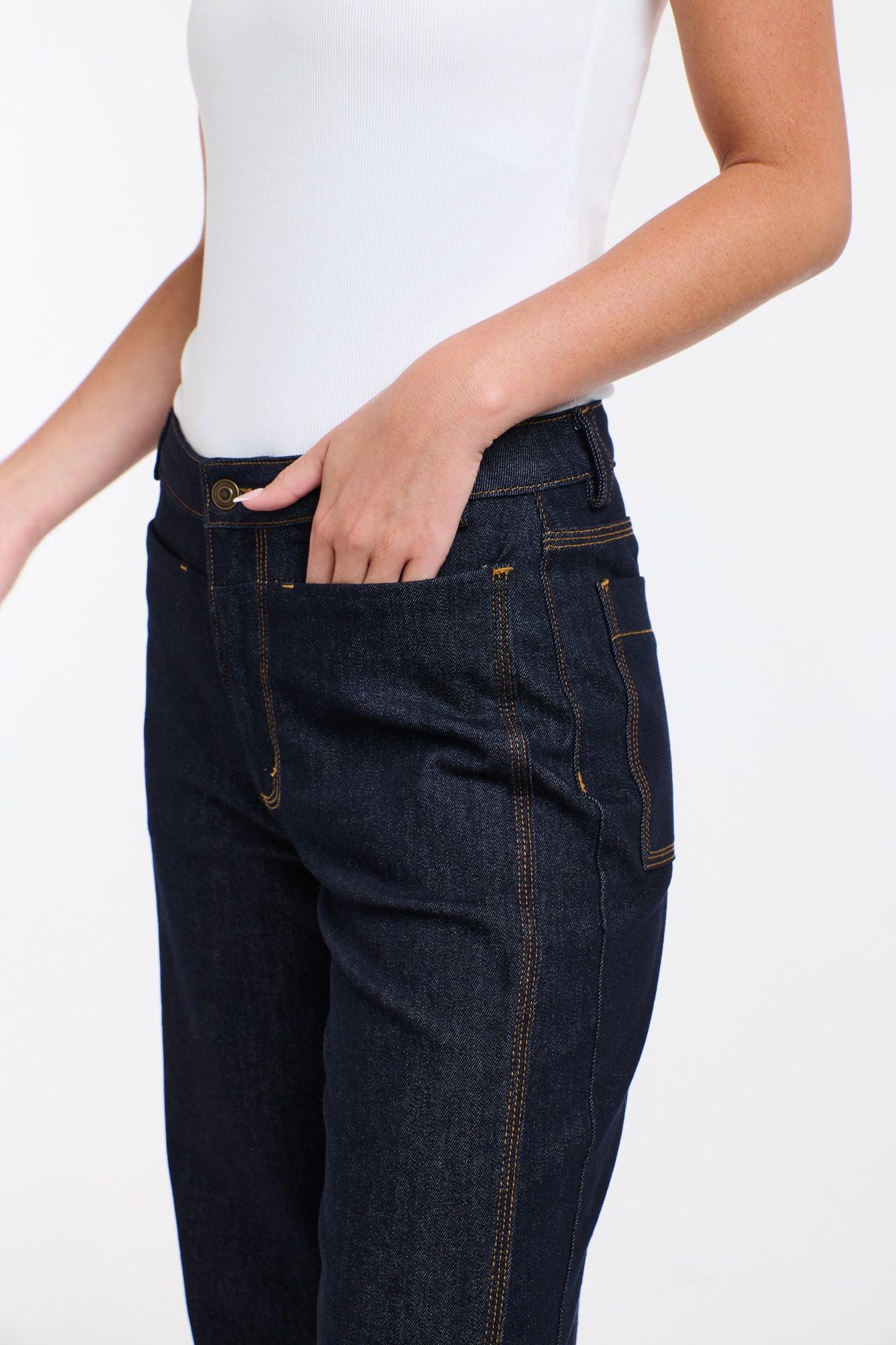 BRENDA TRIPLE STITCH JEANS