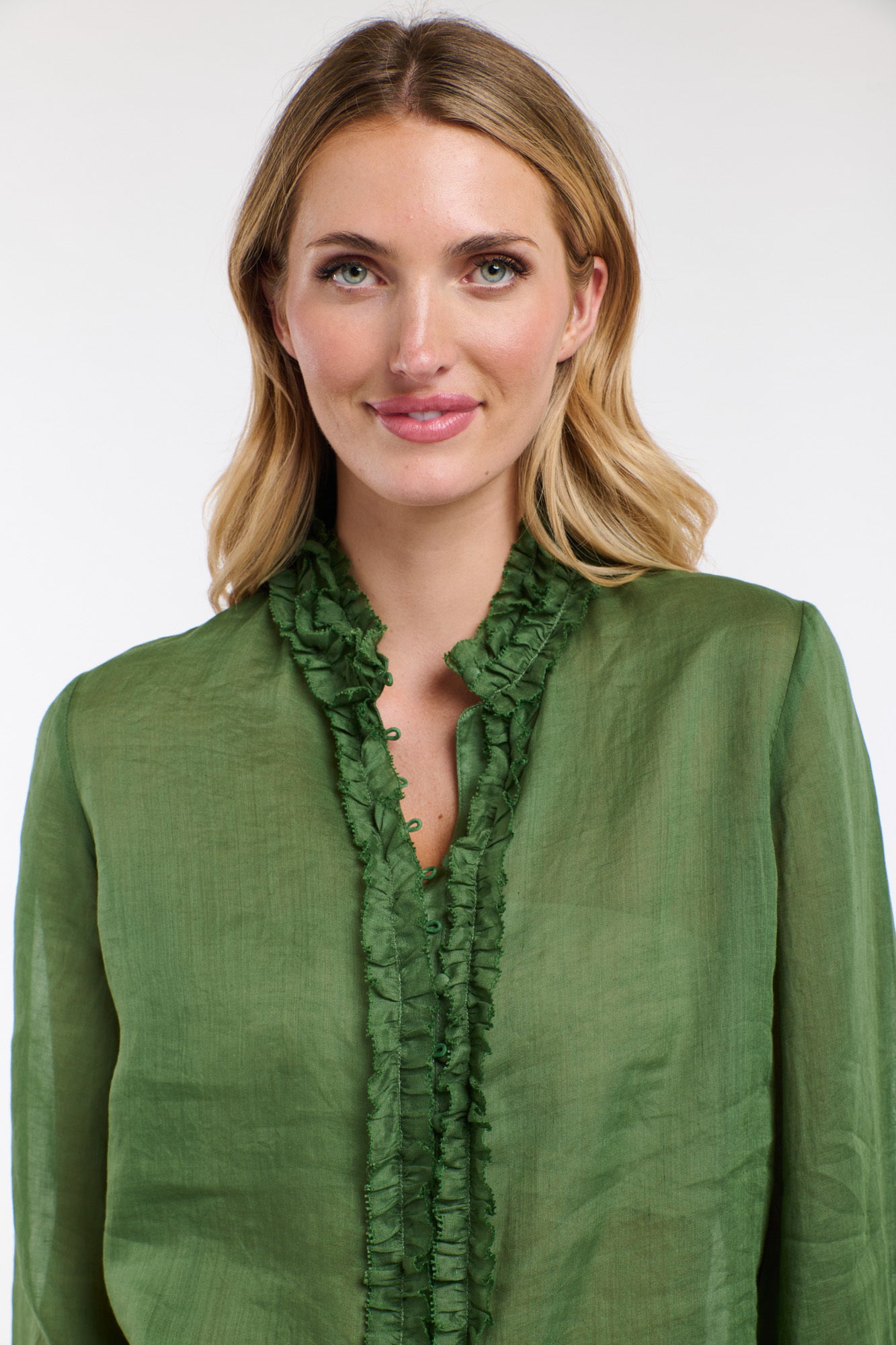 VANESSA FRILL SHIRT