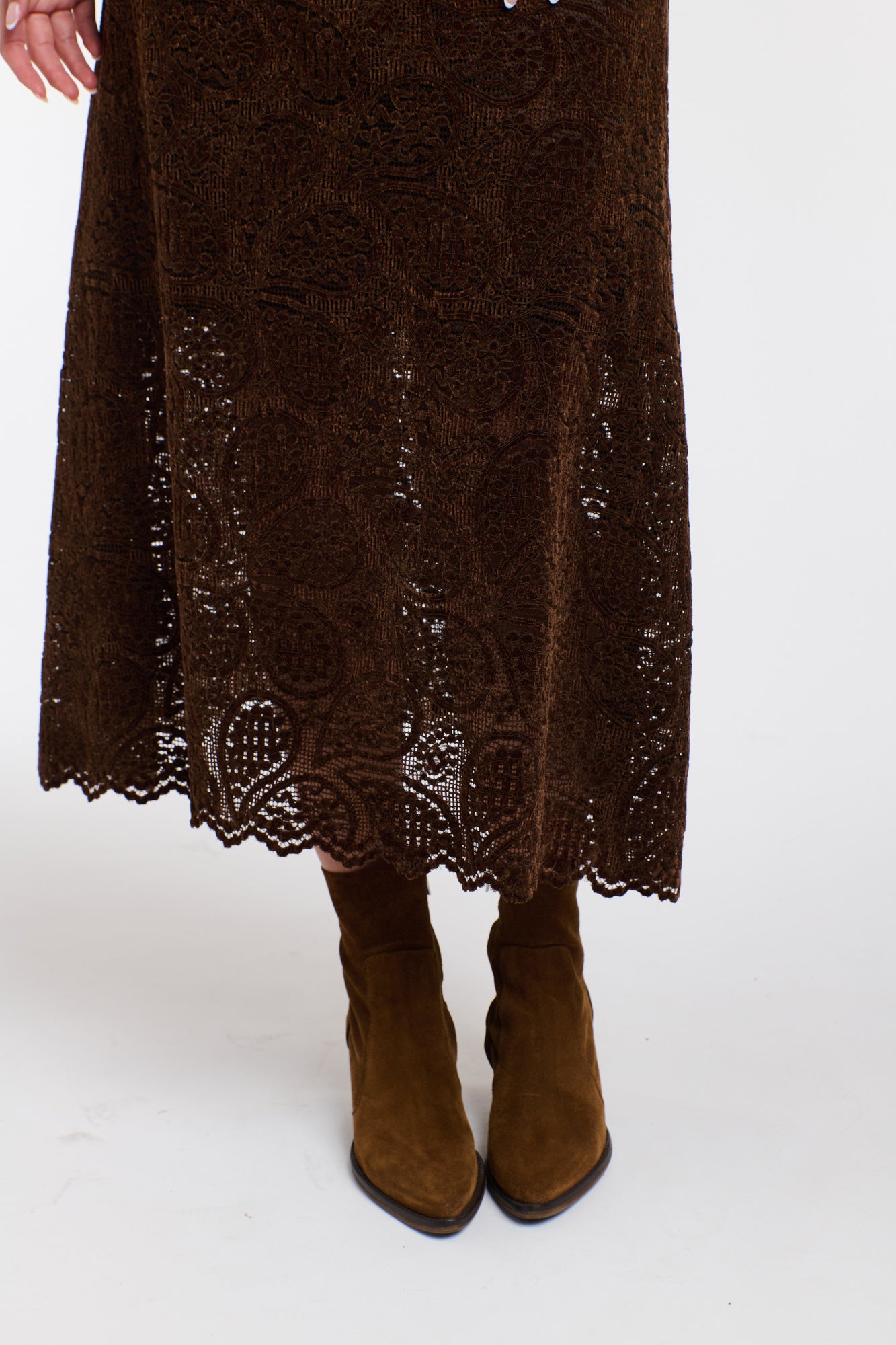 LACE & LOCKET SKIRT