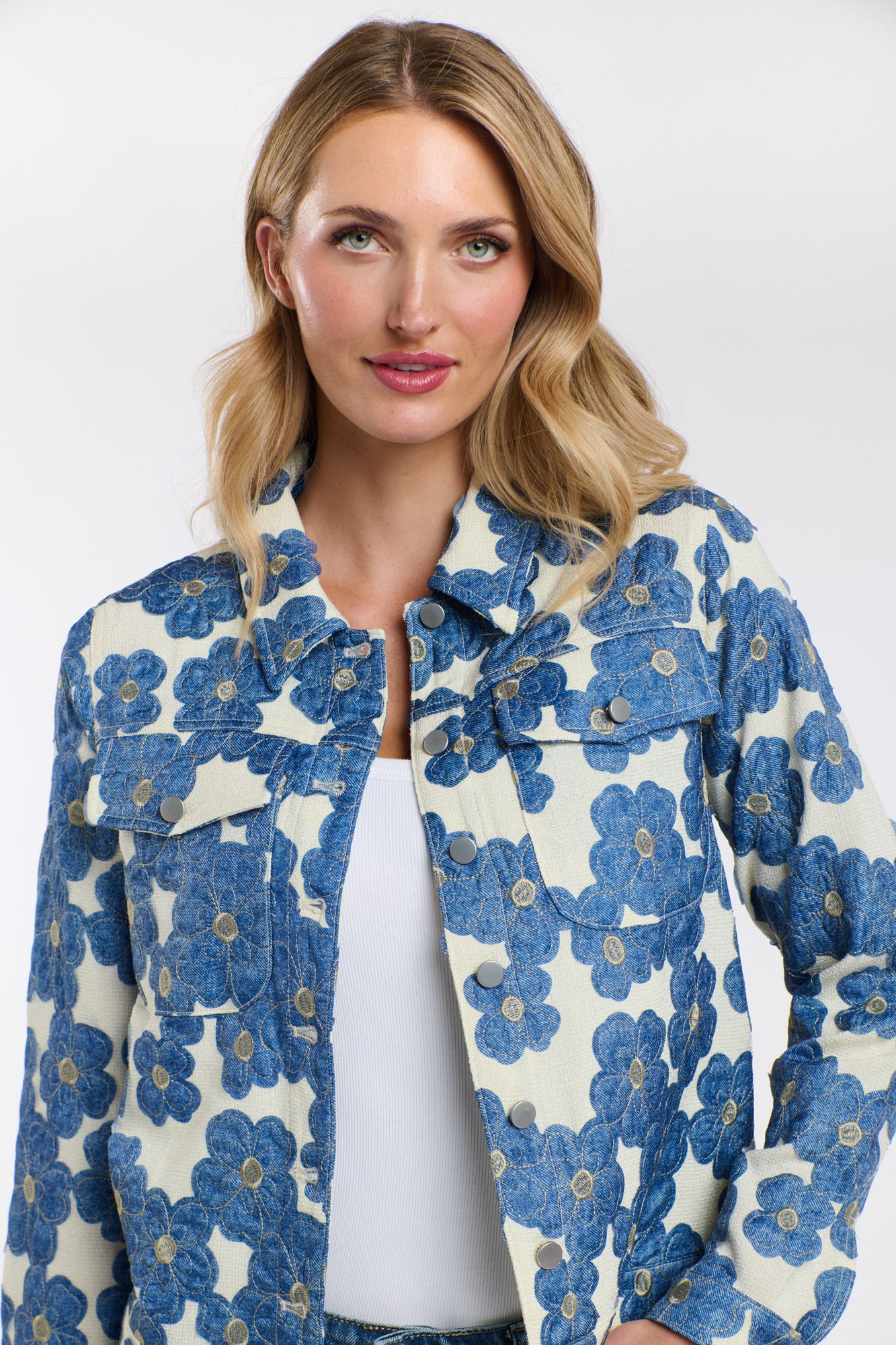 DENIM DAISY JACKET
