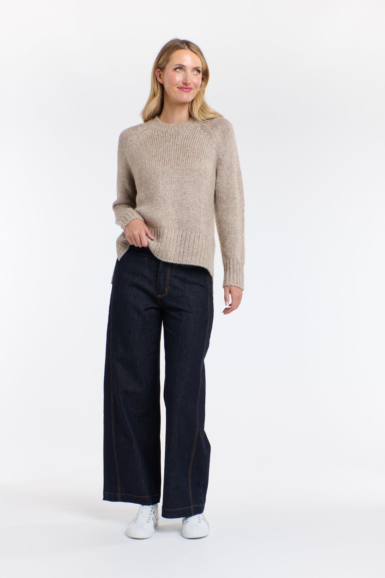 CLEO LUREX KNIT CHAMPAGNE
