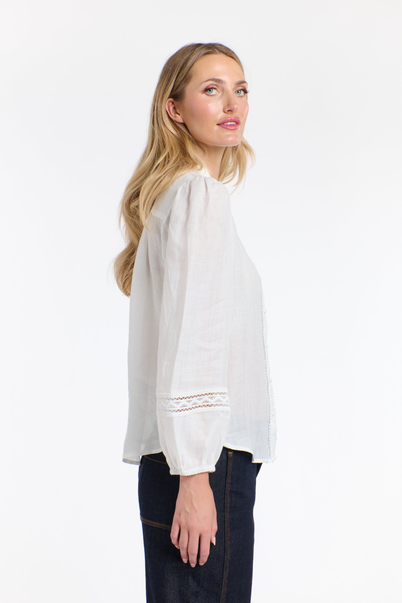 ELODIE LACE SHIRT