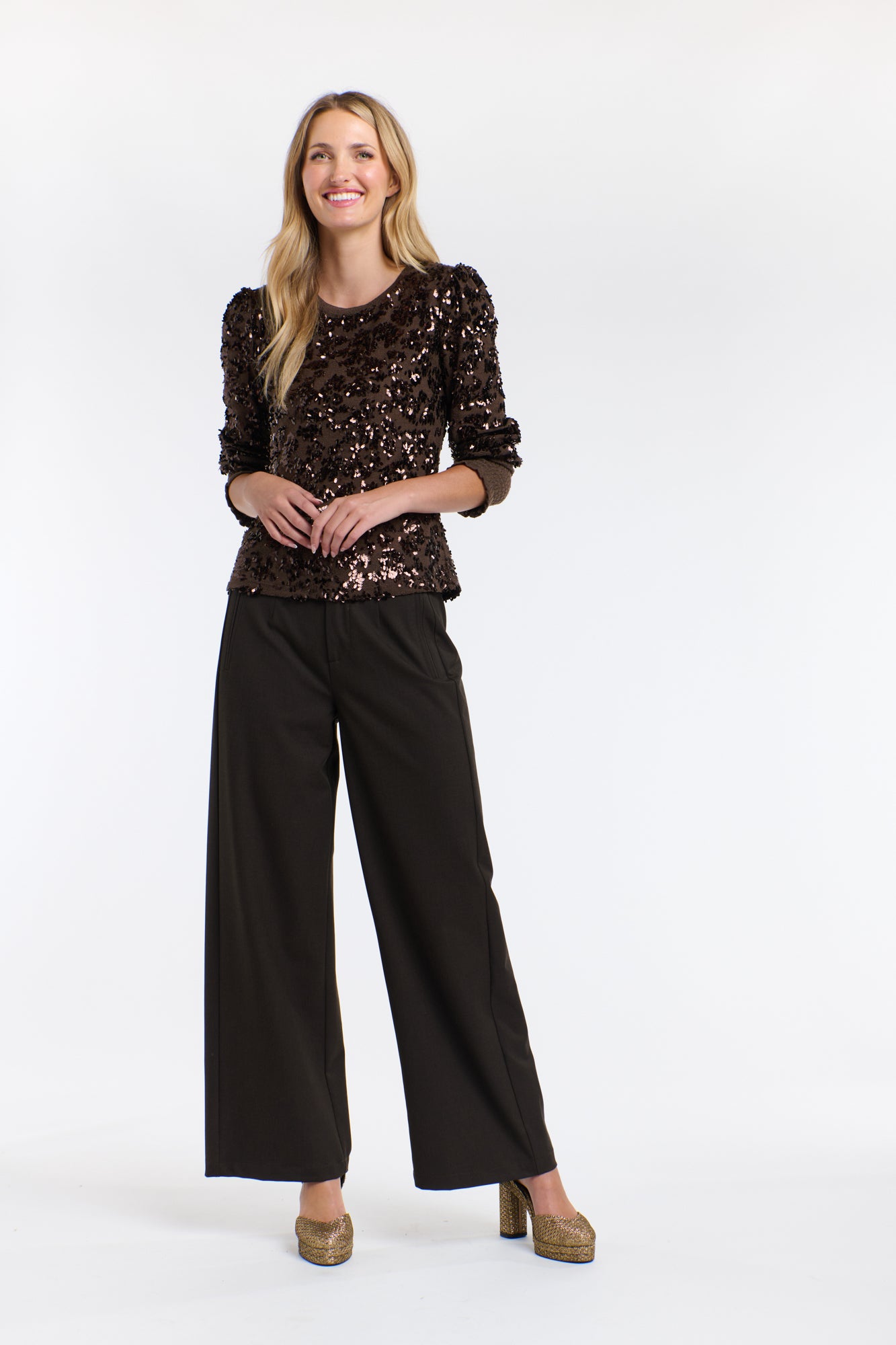 SYDNEY SEQUINS TOP
